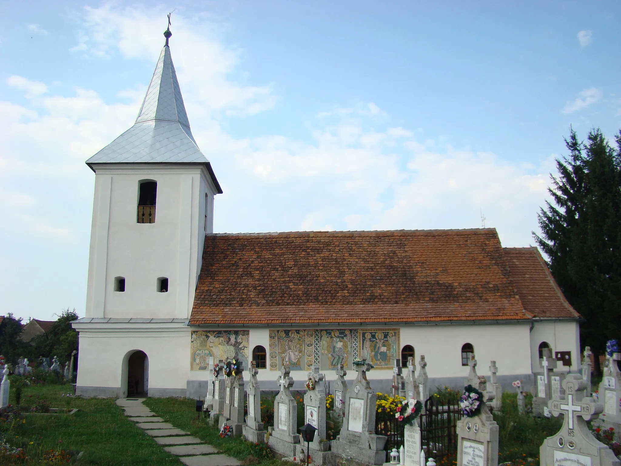 Photo showing: Biserica "Sf. Nicolae"-Oprea, sat Cârțișoara; comuna Cârțișoara, județul Sibiu