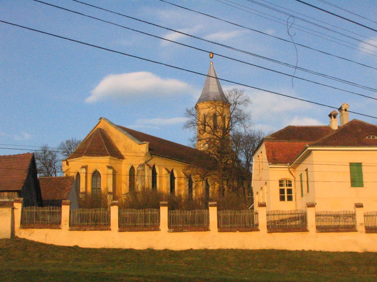 Photo showing: View on Church in Jibert, Judet Brasov, Romania