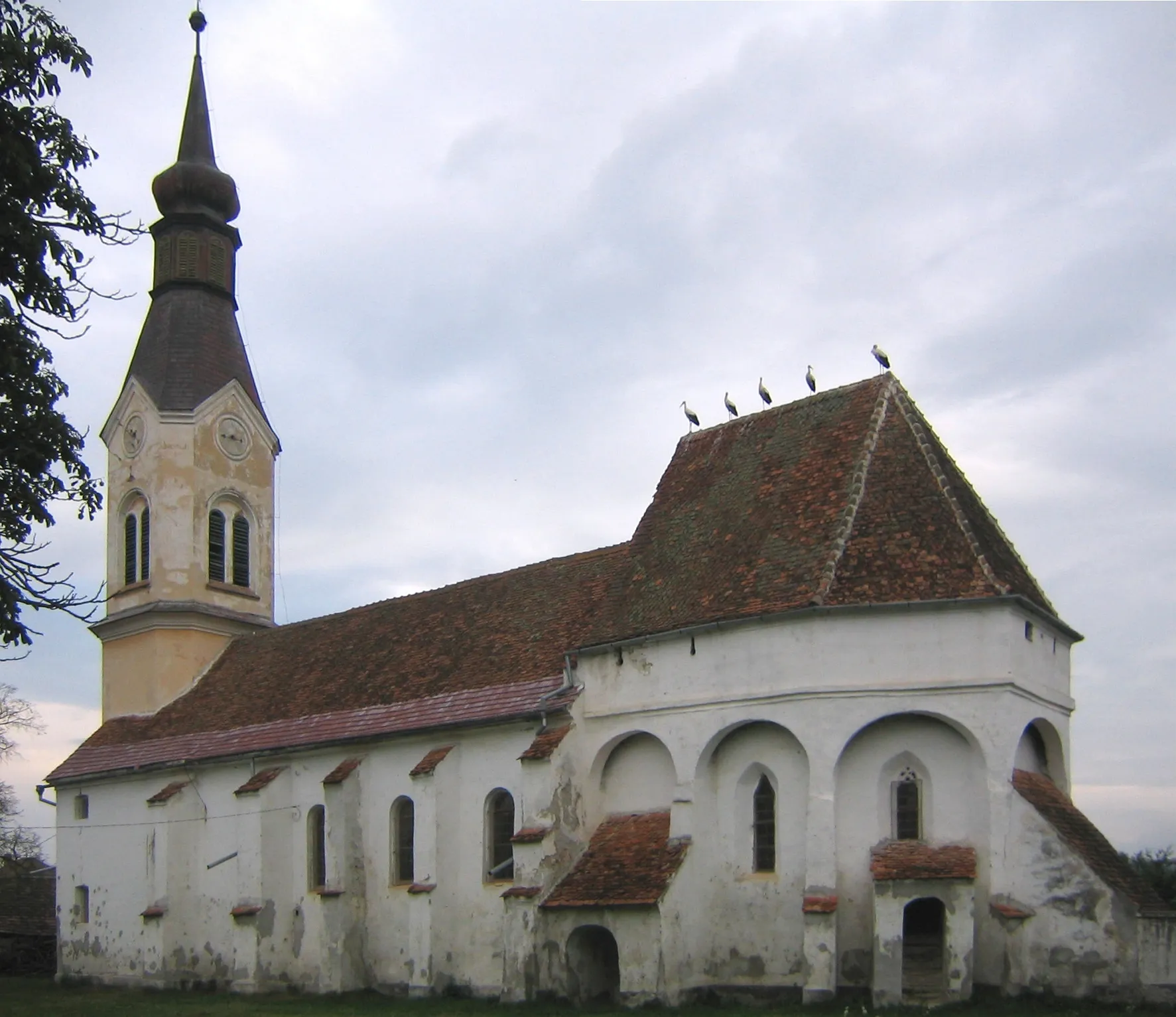 Photo showing: Saxon Fortified Church in Dacia, Romania - Kirchenburg in Stein/ Dacia