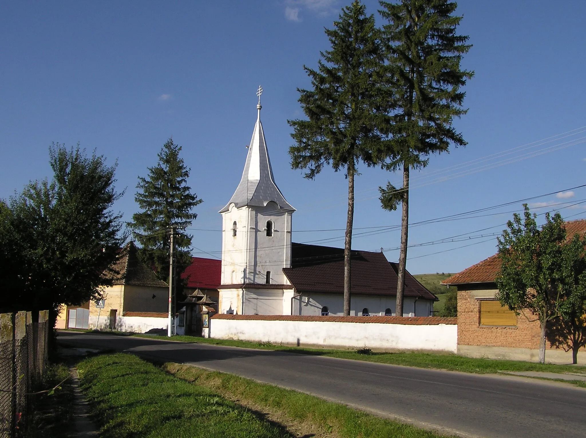 Photo showing: Orthodoxe Kirche im Ort Cincşor (Kleinschenk), Siebenbürgen, Rumänien.