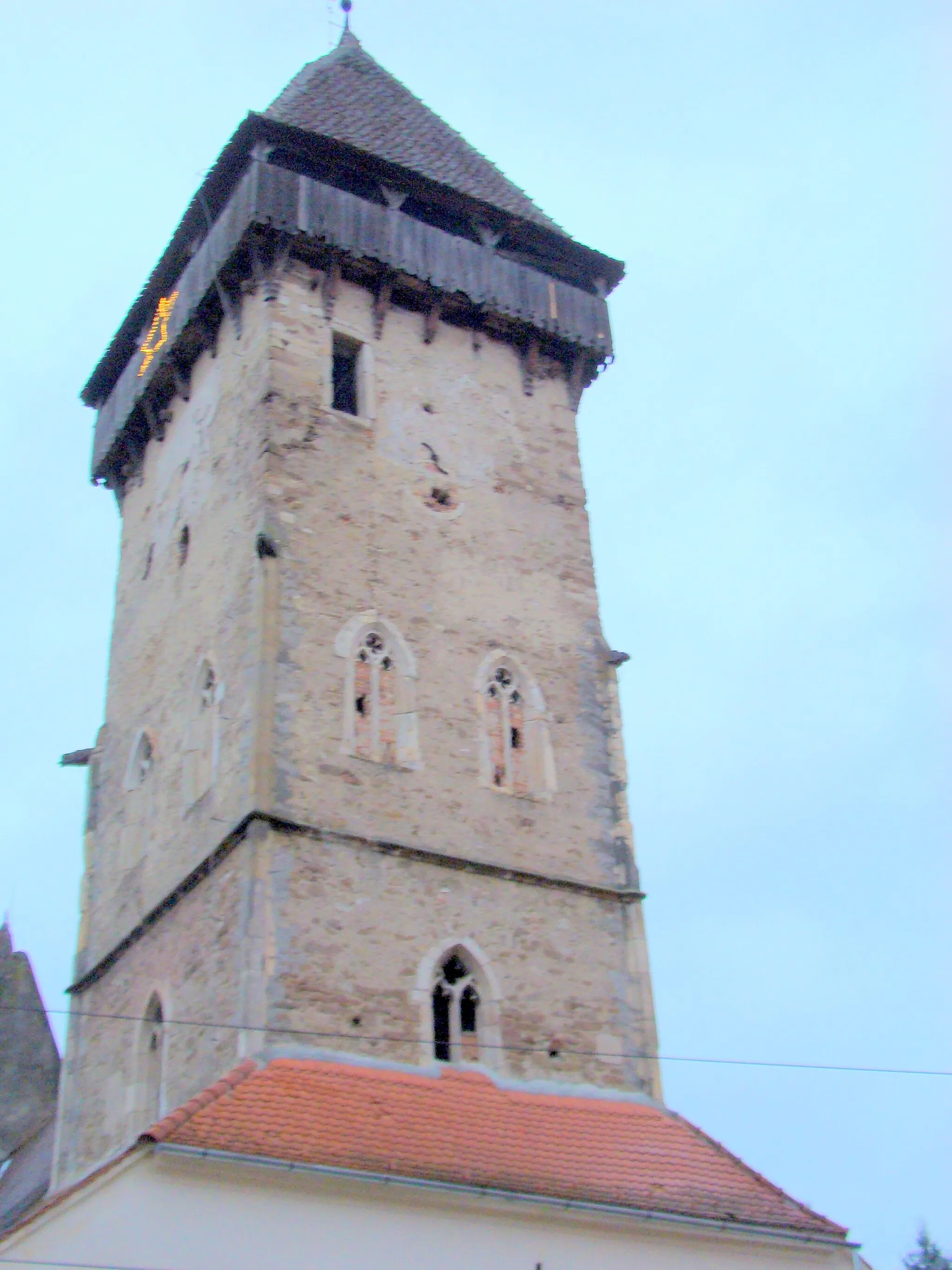 Photo showing: Lutheran church in Ațel, Sibiu County, Romania