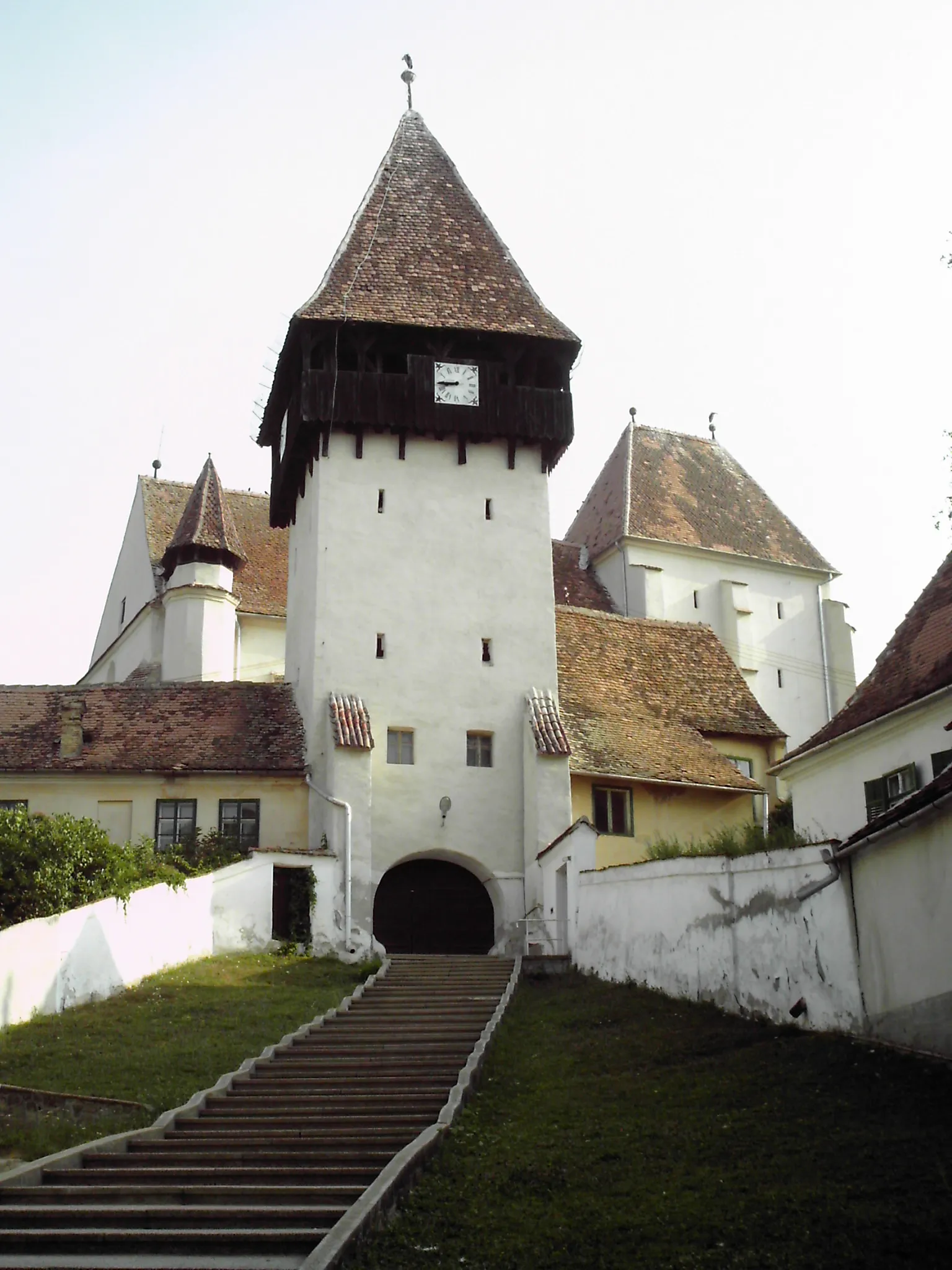 Photo showing: Saxon Fortified Church in Bazna Trasylvania, Romania