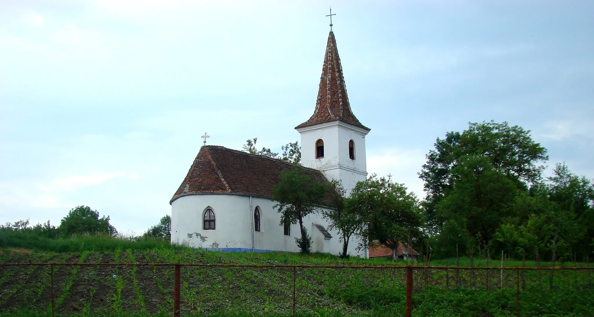 Photo showing: Lutheran church in Retiș, Sibiu County, Romania