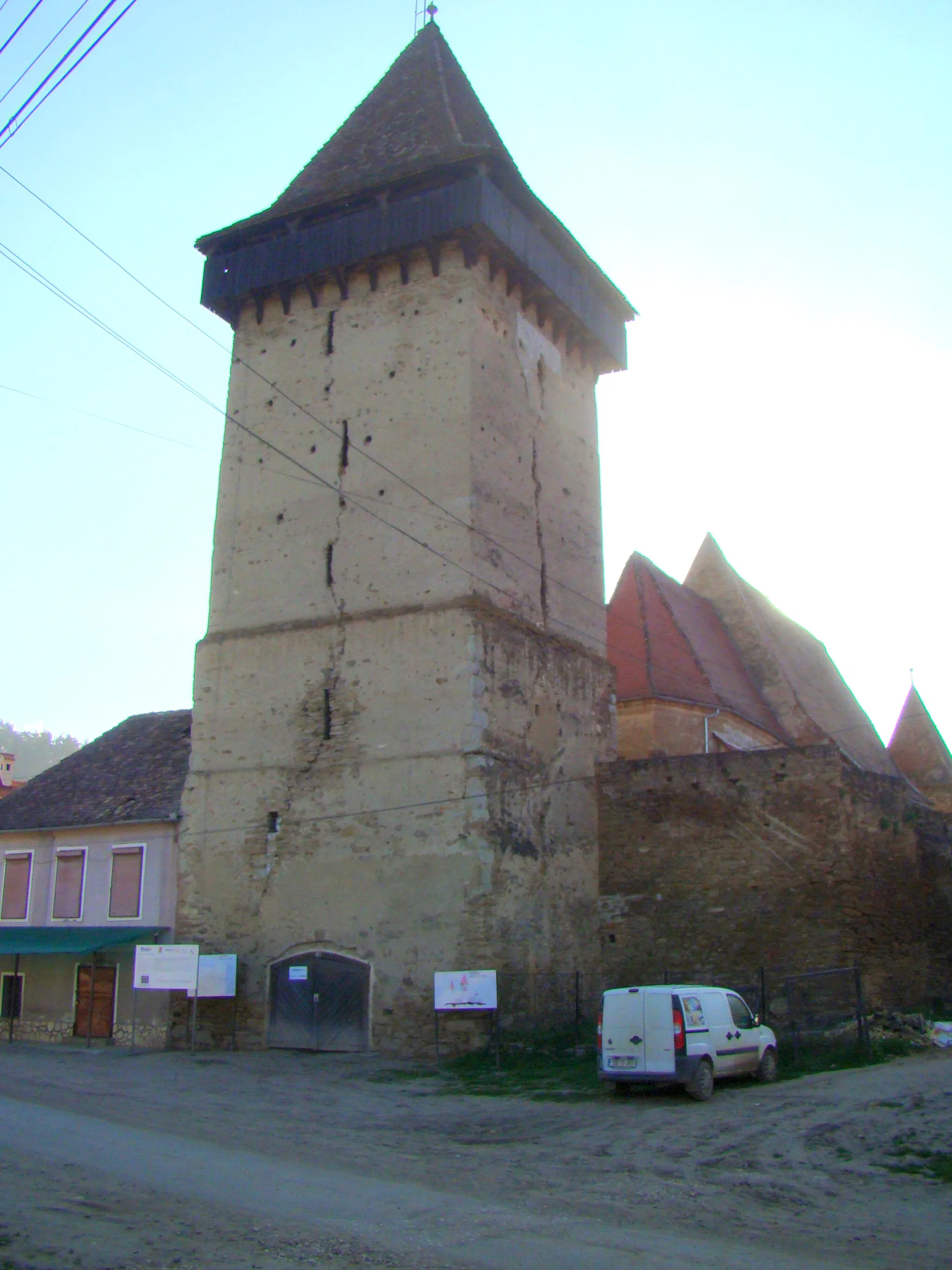 Photo showing: Lutheran church in Valchid, Sibiu County, Romania