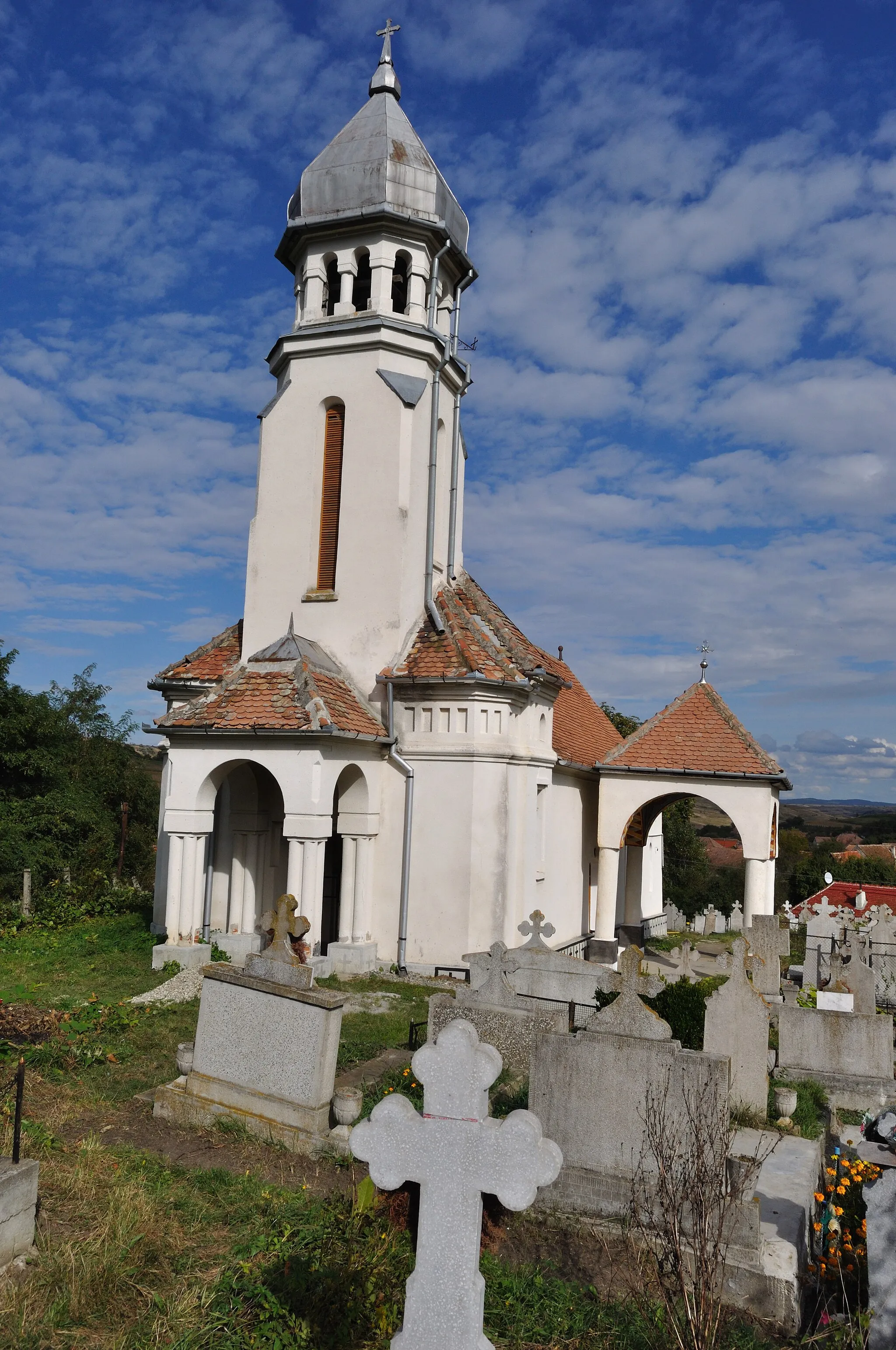 Photo showing: Biserica ortodoxă din Hașag, județul Sibiu