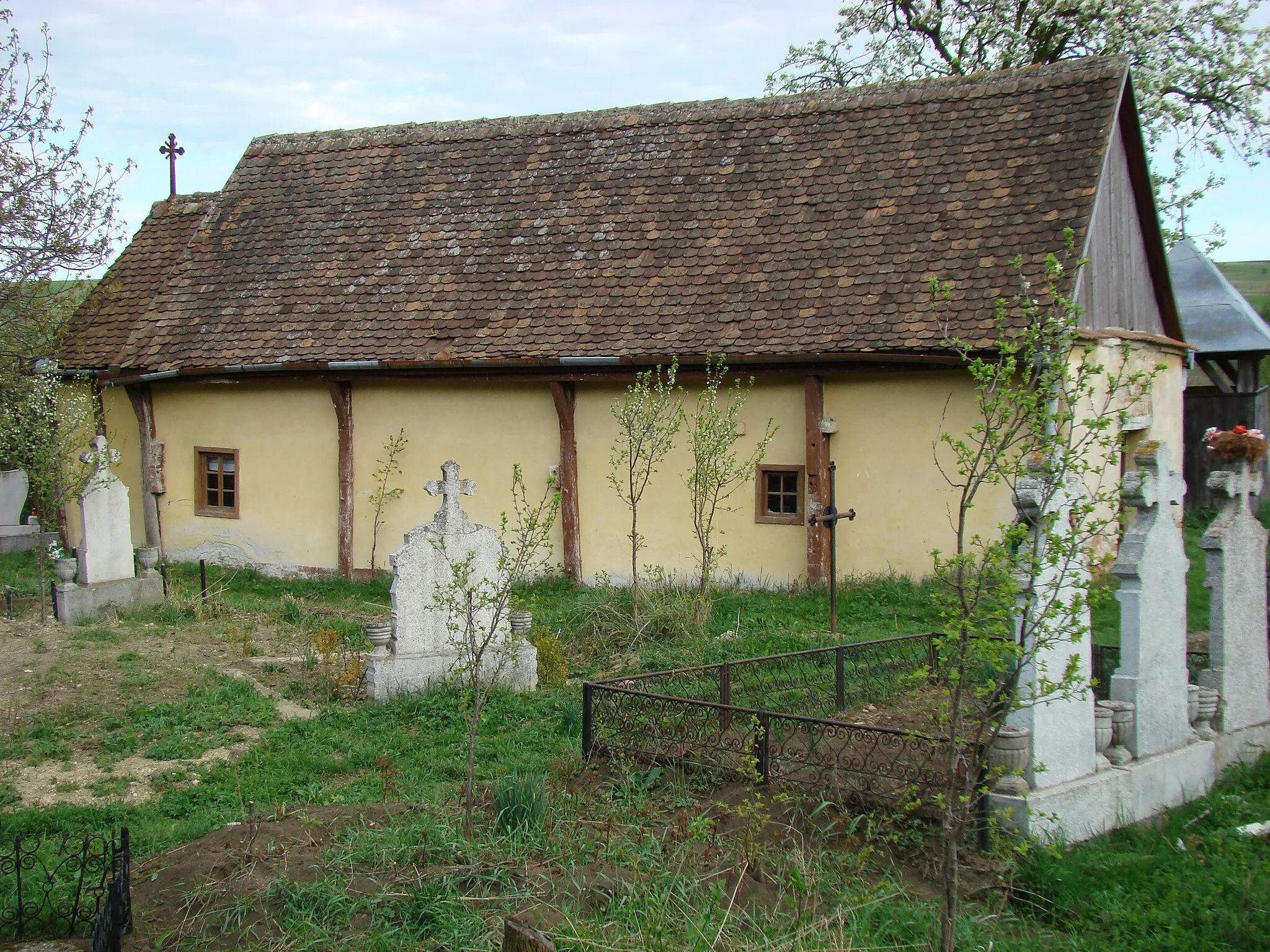 Photo showing: Biserica de lemn din Presaca