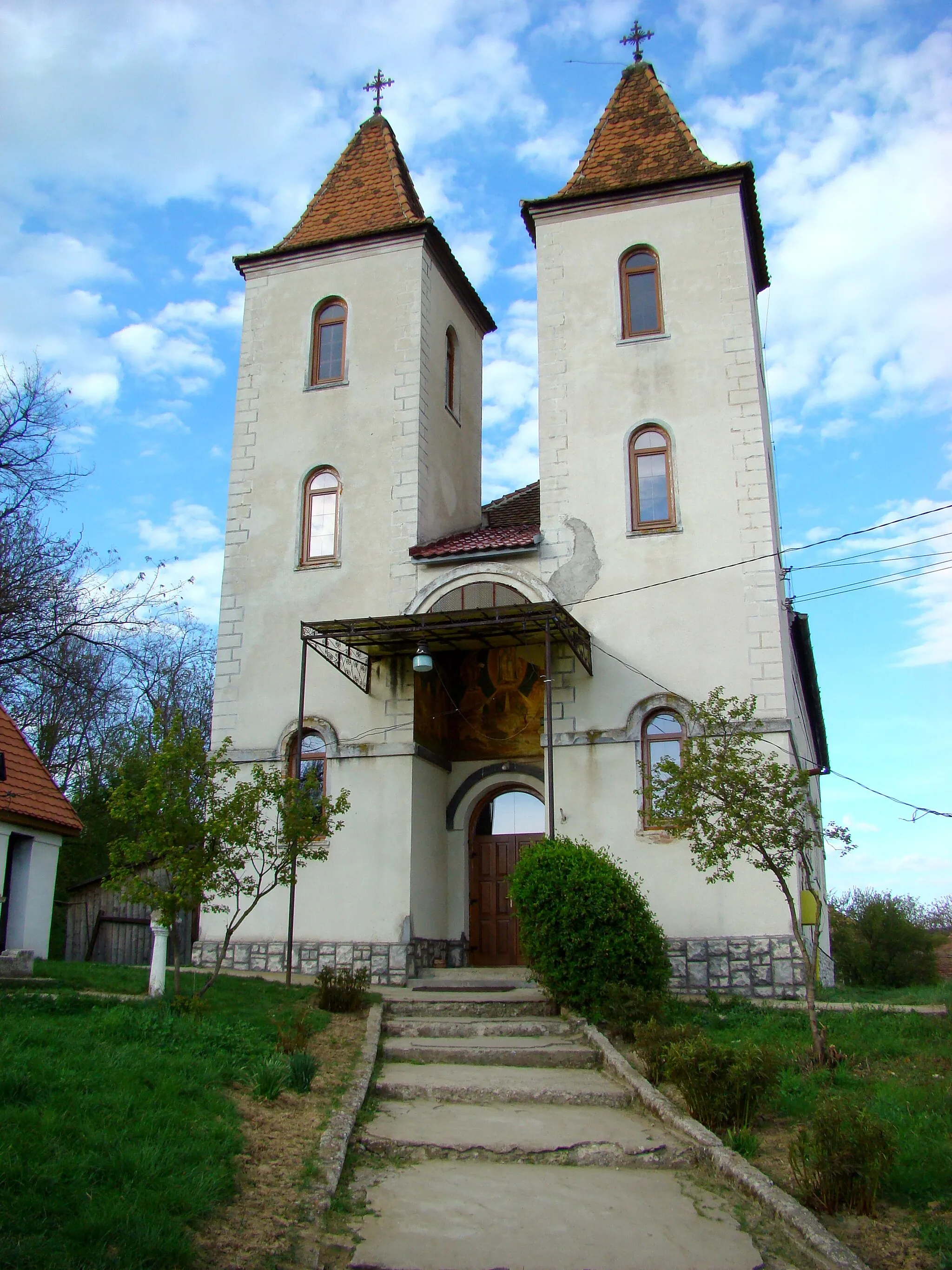 Photo showing: Orthodox church in  Presaca, Sibiu County, Romania