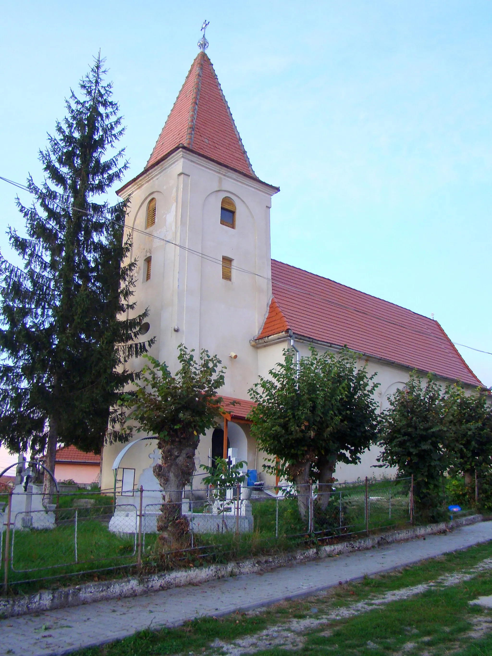 Photo showing: Orthodox church in Cornățel, Sibiu County, Romania