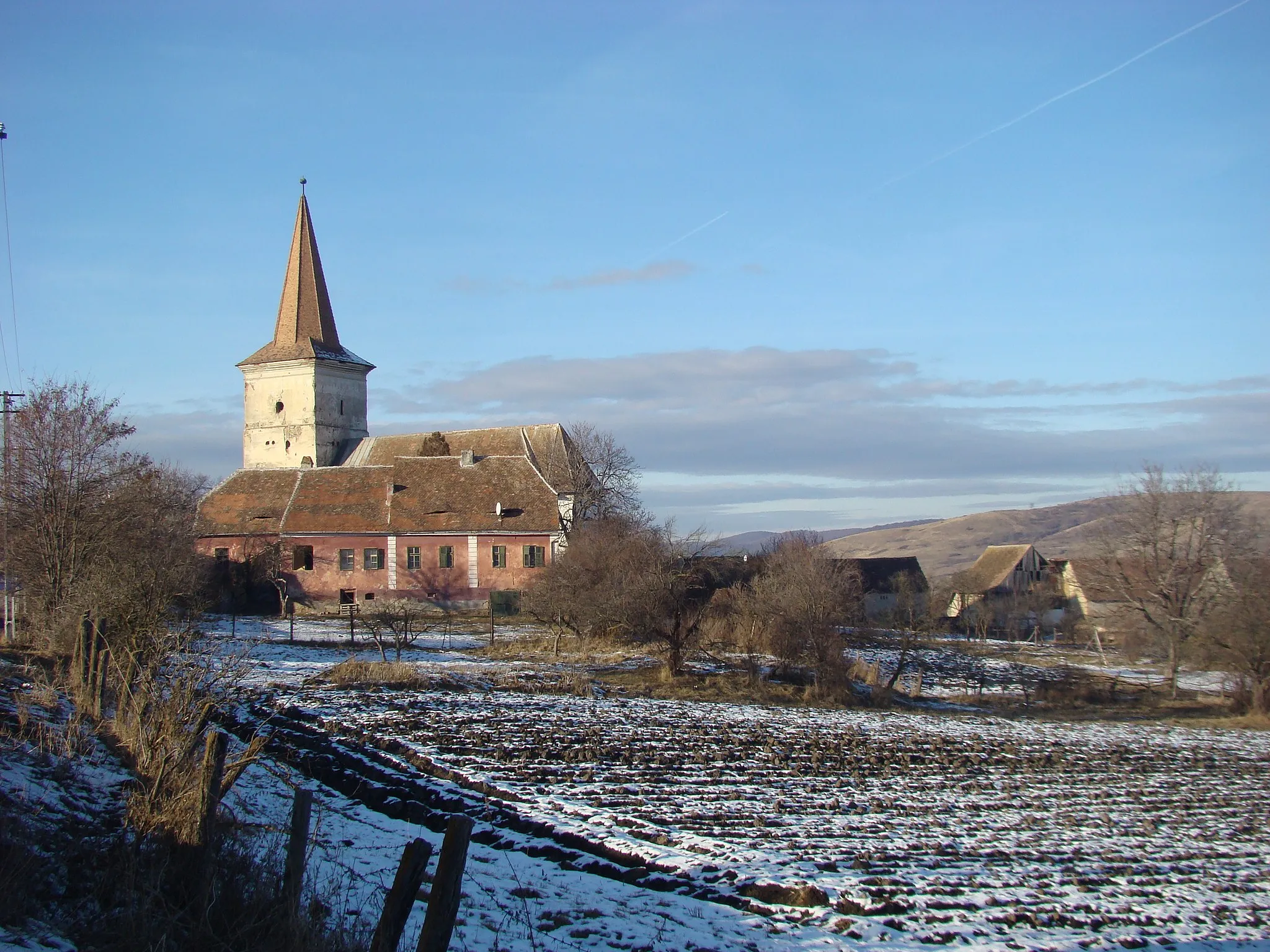 Photo showing: Biserica evanghelică fortificată din Nou, județul Sibiu