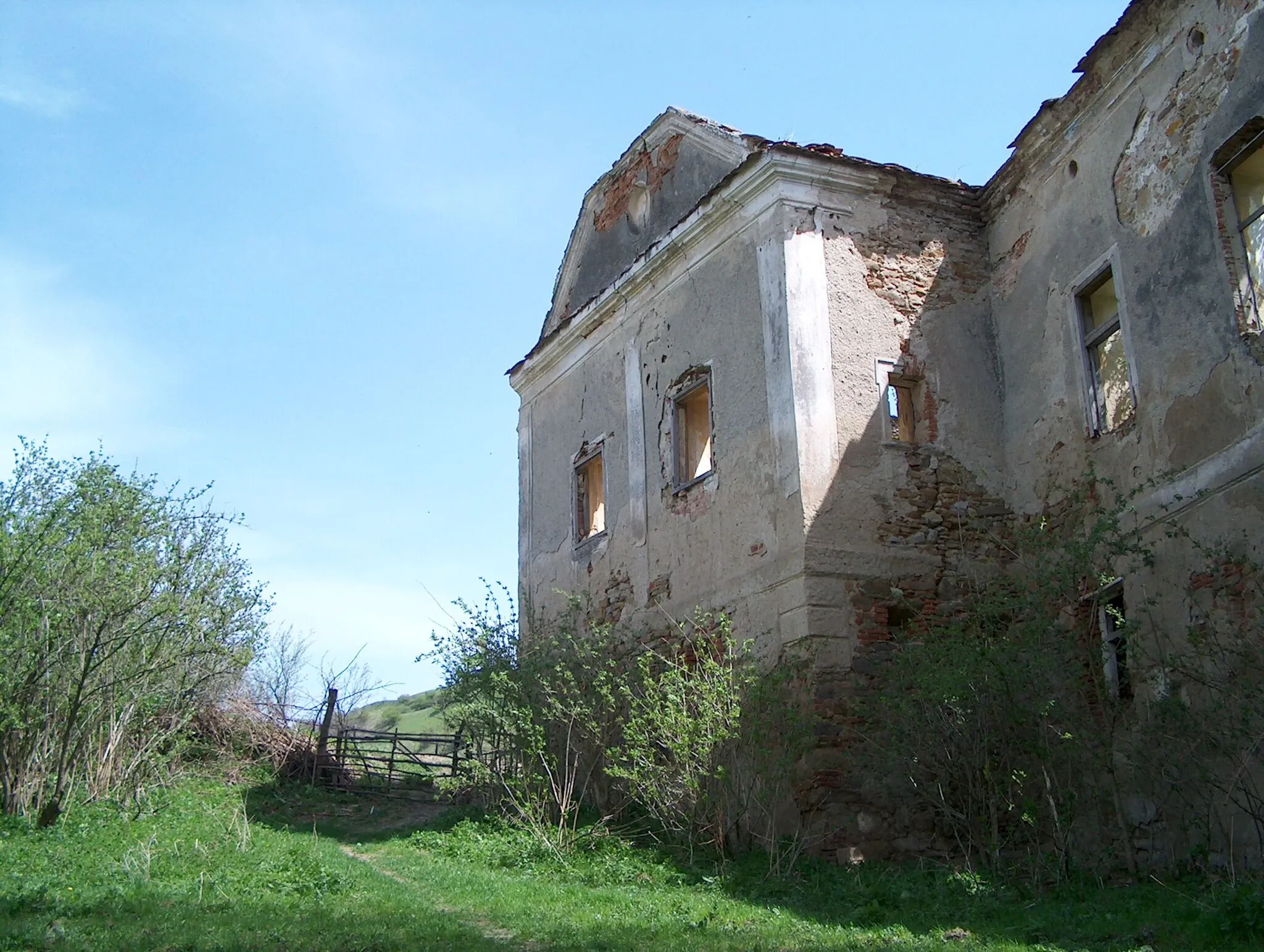 Photo showing: Ruins of Castle Buia, Sibiu county