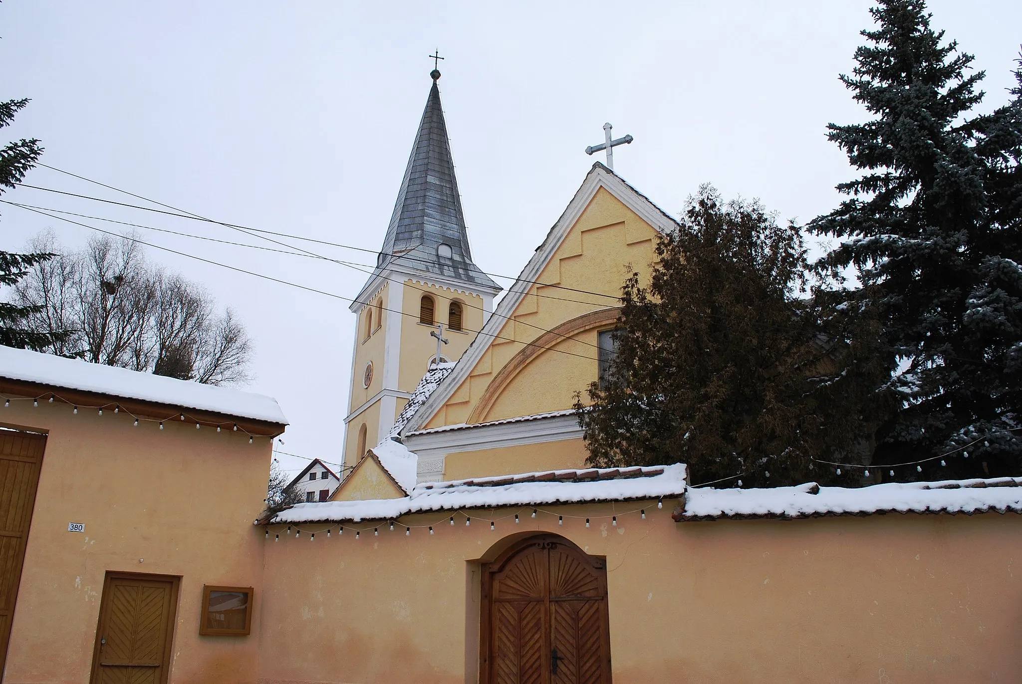 Photo showing: Ansamblul bisericii evanghelice, sec. XVIII - XIX