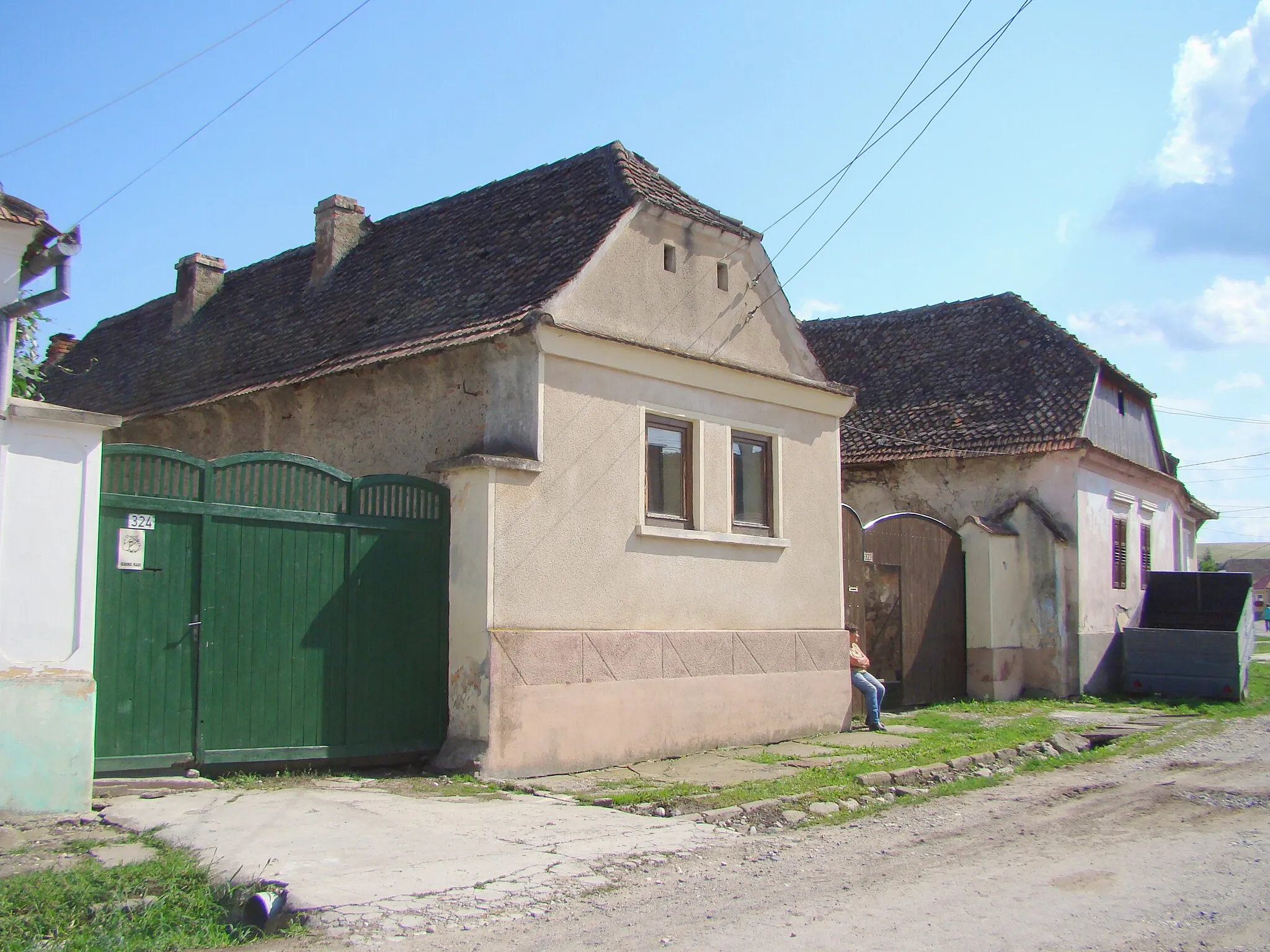 Photo showing: Rural site in Apața, Brașov County, Romania