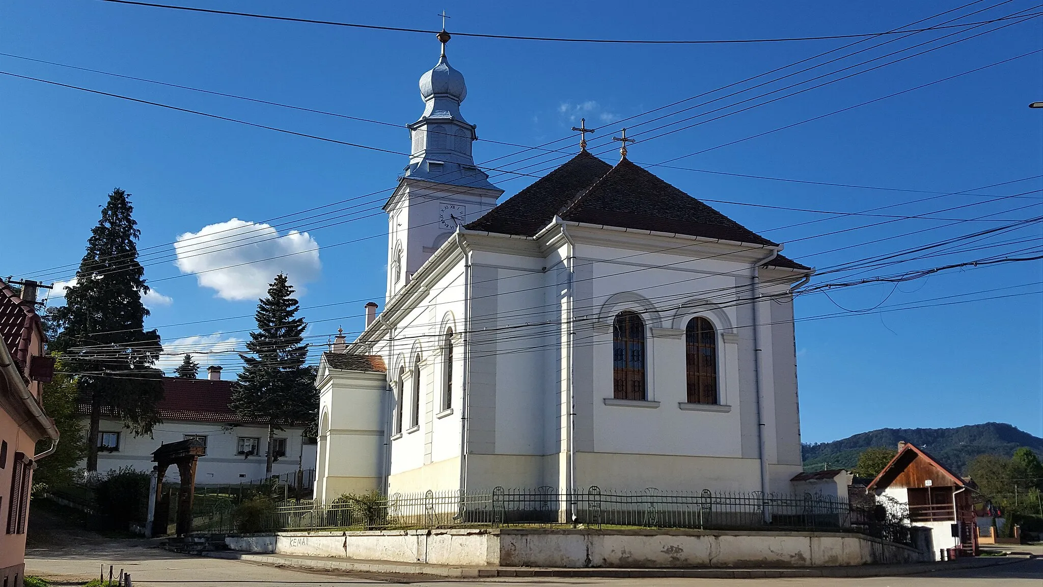 Photo showing: Evangelical Lutheran Church in Crizbav