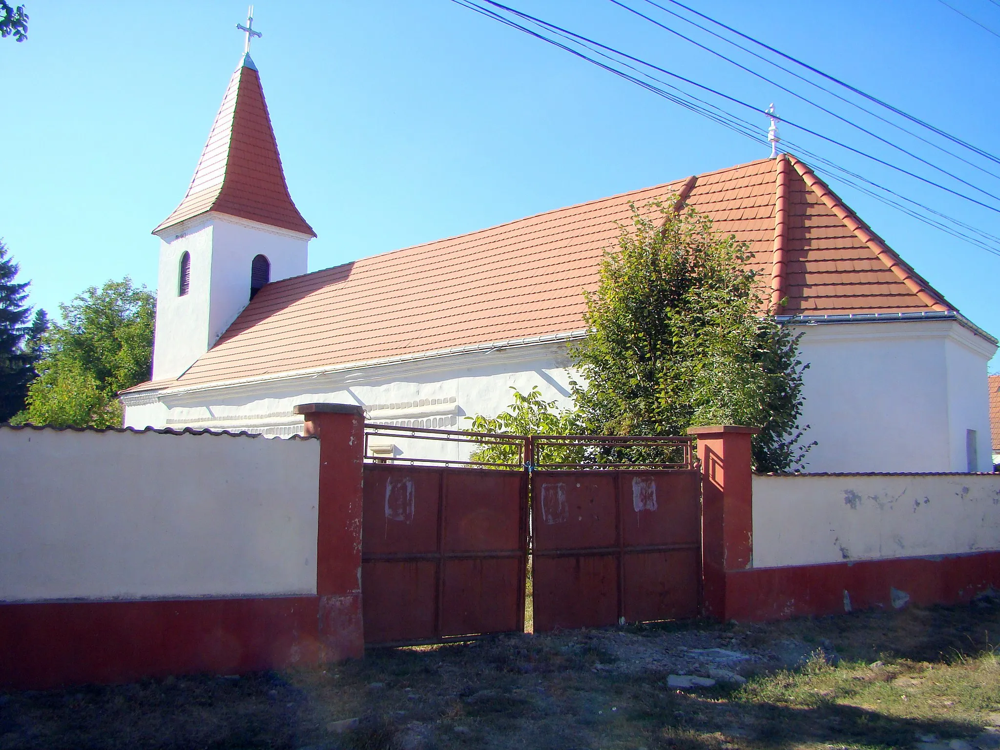 Photo showing: Ansamblul bisericii „Buna Vestire”, sat Copăcel; comuna Hârseni	65	sec. XVIII