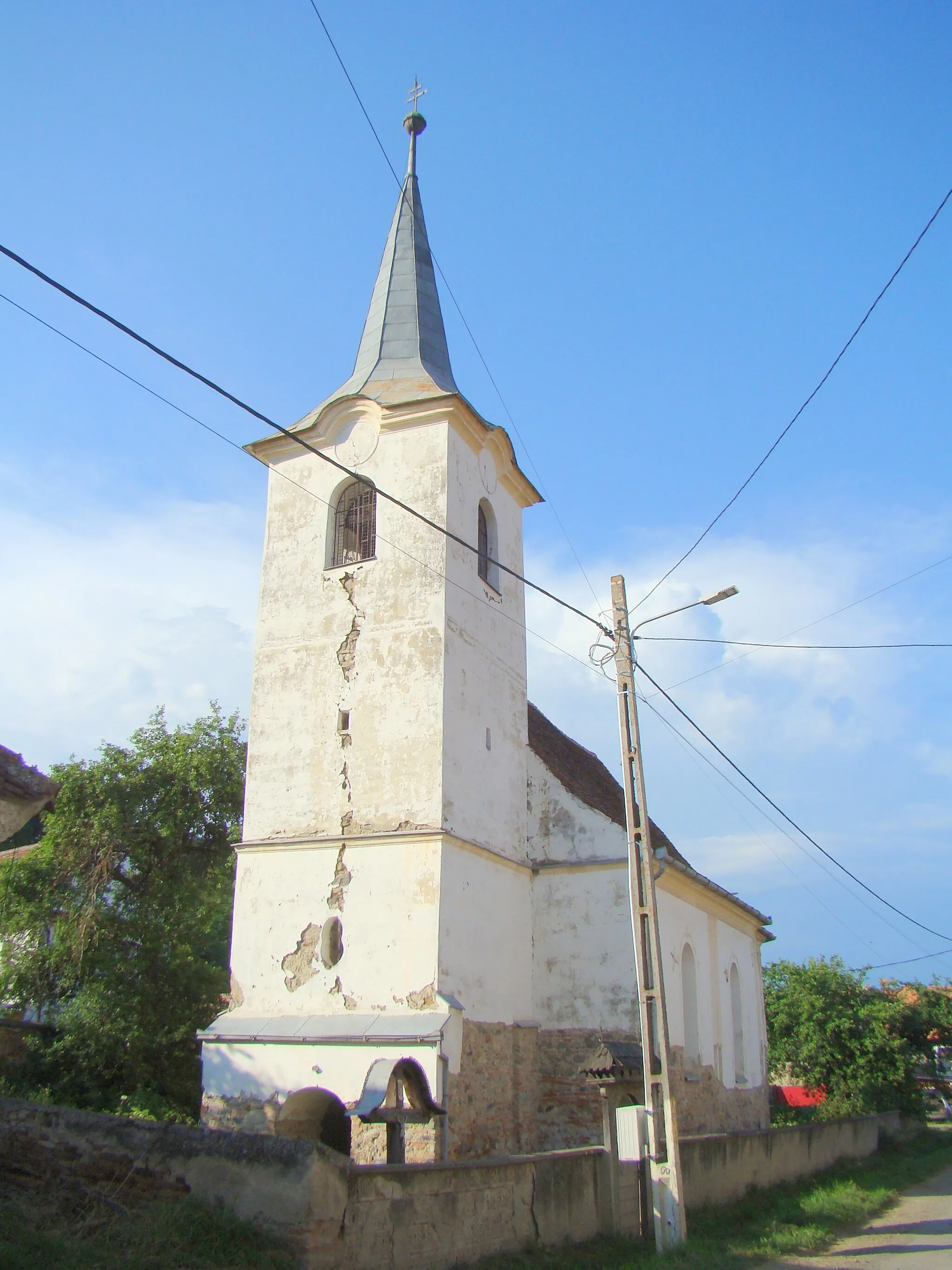 Photo showing: Roman Catholic church in Jimbor, Brașov county, Romania