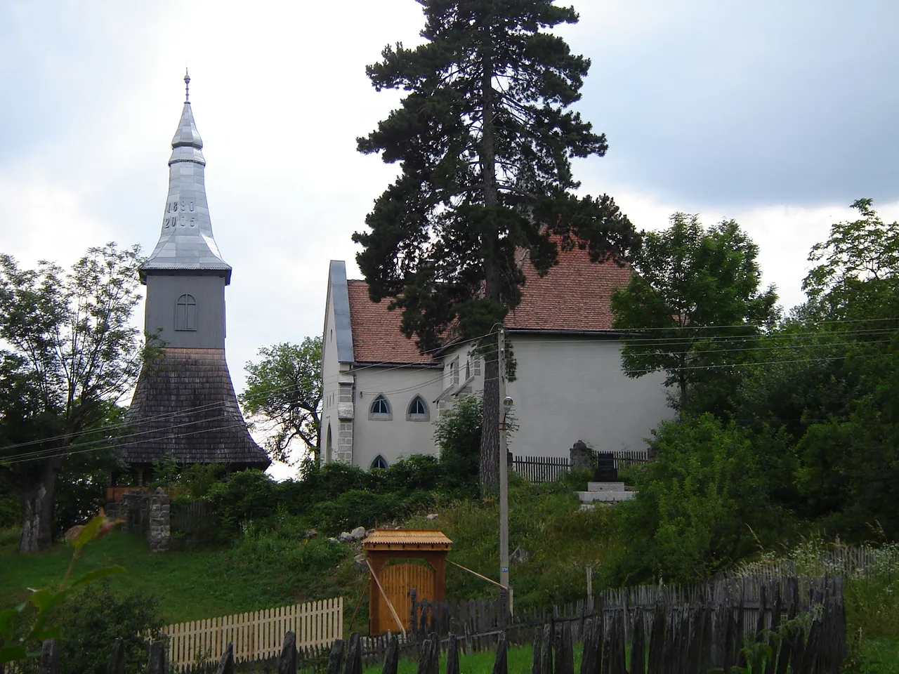 Photo showing: Siklód református temploma