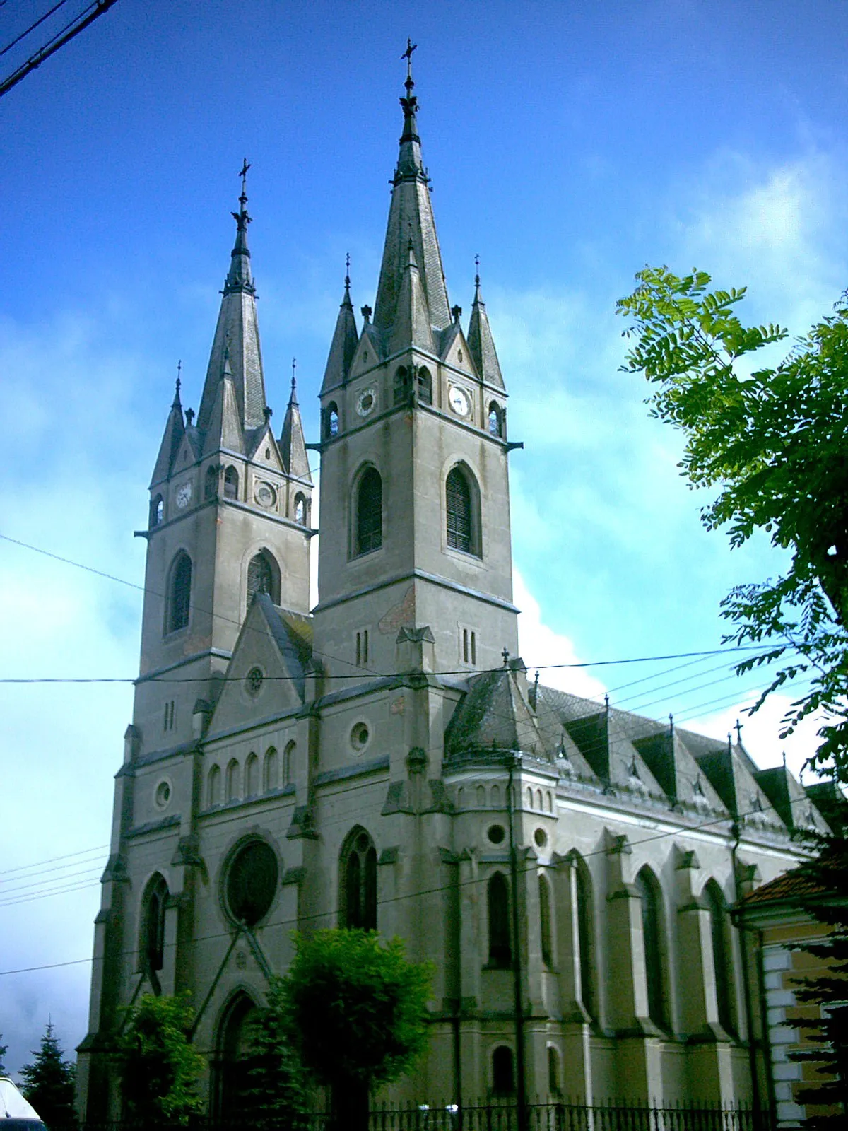 Photo showing: Ditró Nagytemploma - The big church of Ditrau