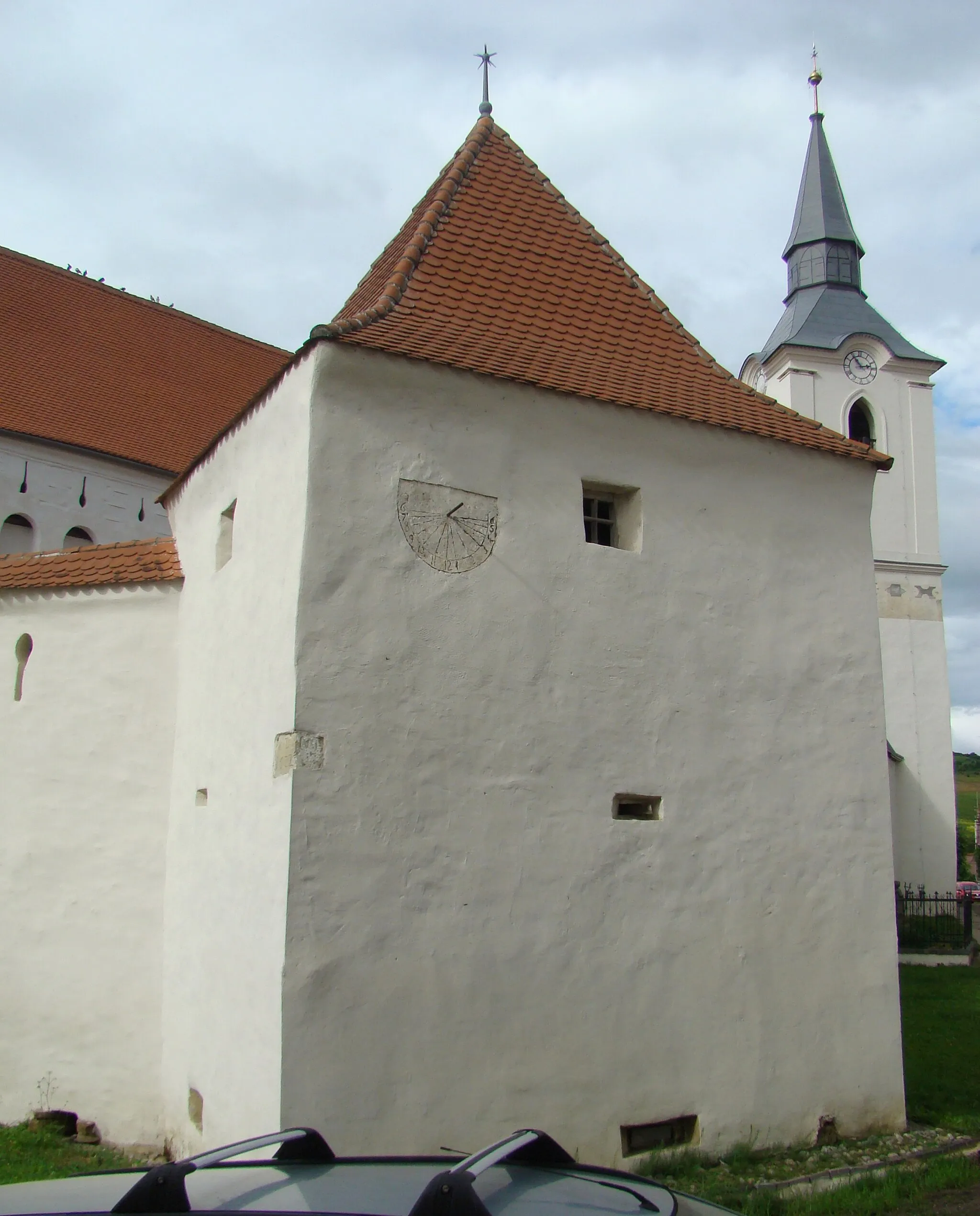 Photo showing: Biserica unitariană, sat Dârjiu; comuna Dârjiu Str. Alszeg 164 sec. XV - XVIII