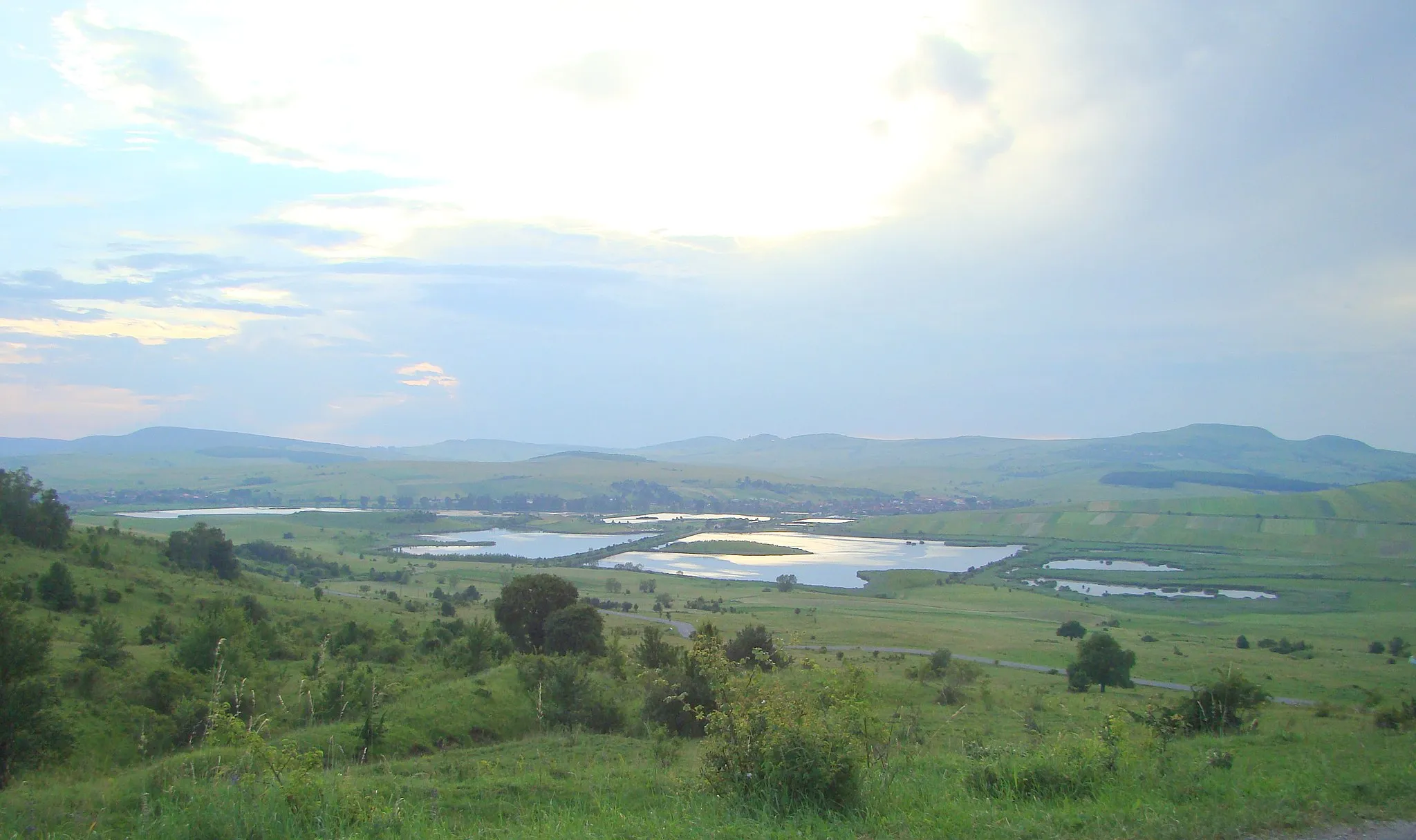 Photo showing: Lakes in Sânpaul, Harghita county, Romania