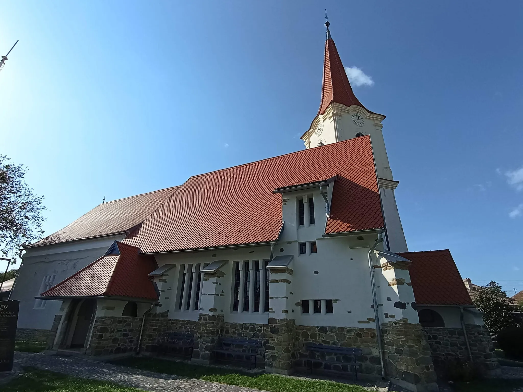 Photo showing: Unitarian church, Ocland, Harghita county, Romania