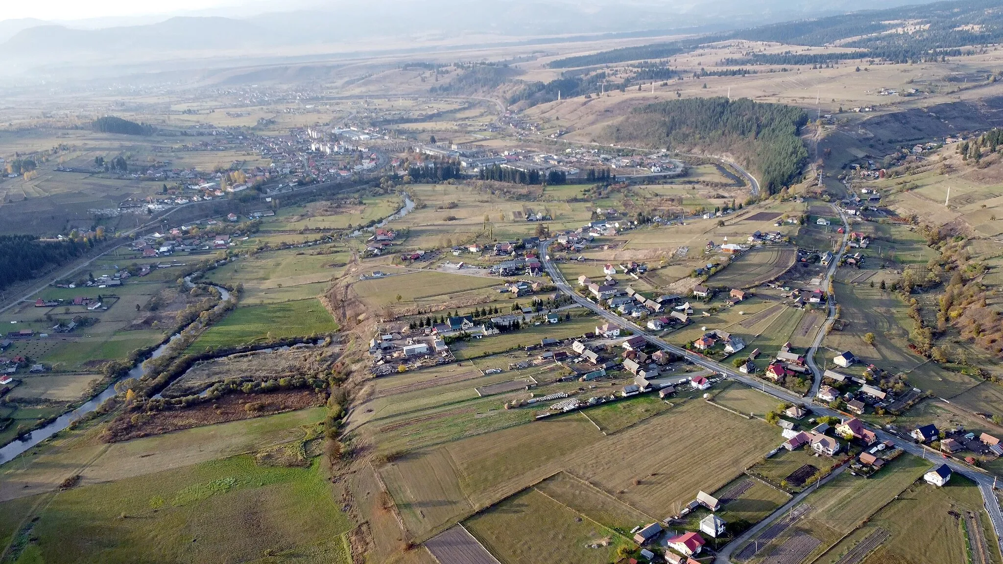 Photo showing: Satul Platonești - Comuna Sărmaș - Județul Harghita