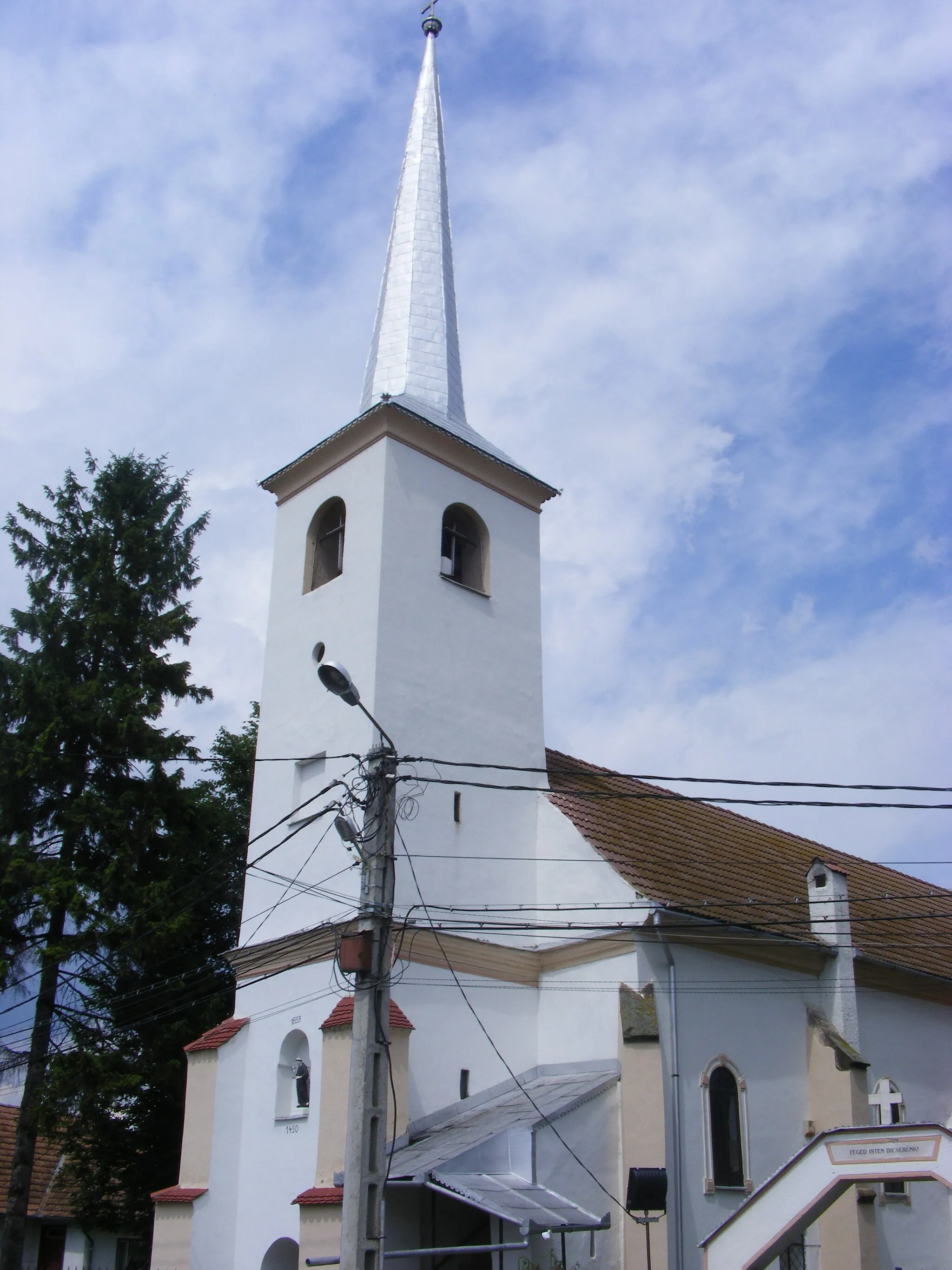 Photo showing: Church in Csíkcsicsó, Transsilvany