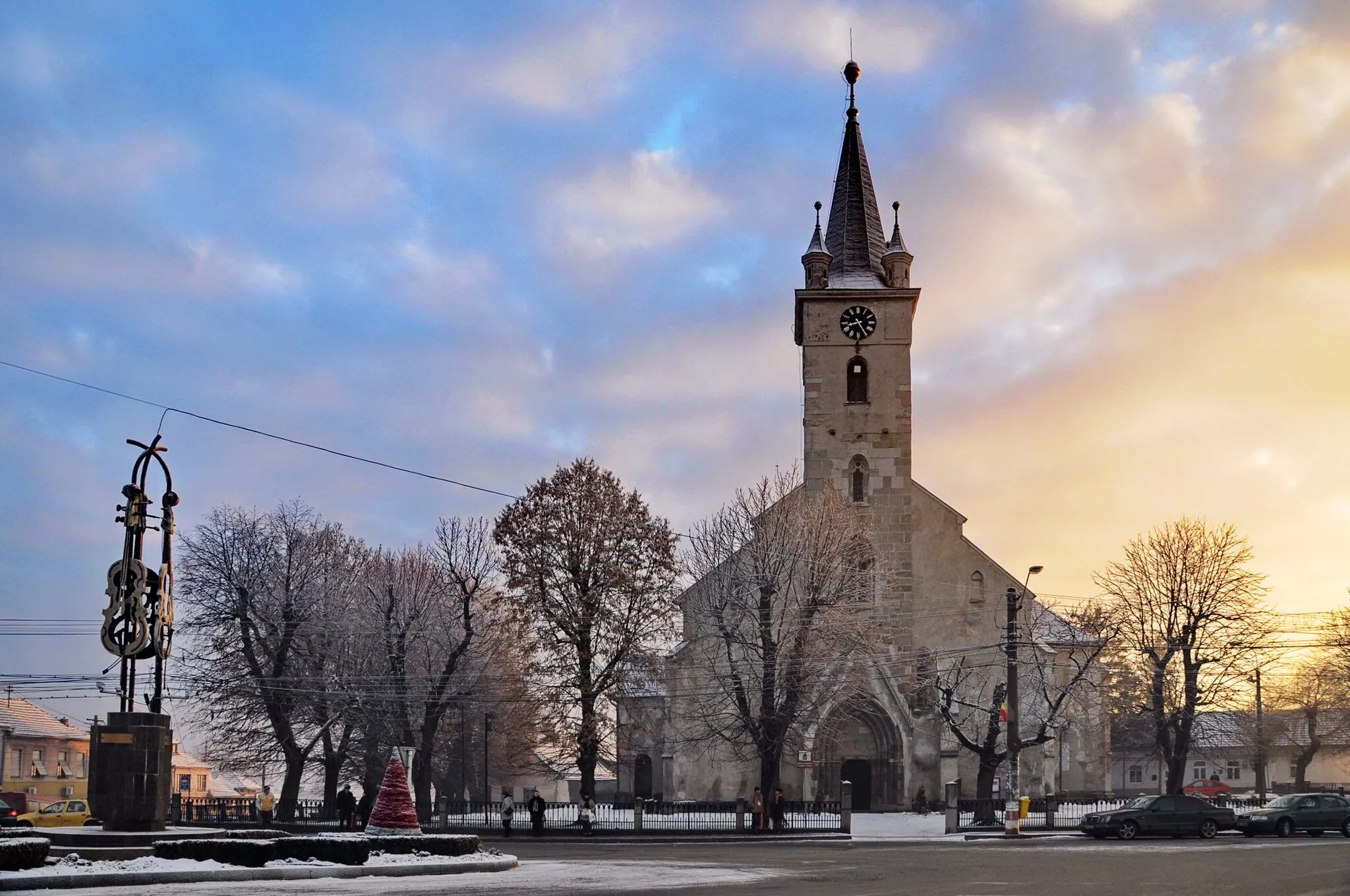 Photo showing: Biserica evanghelică