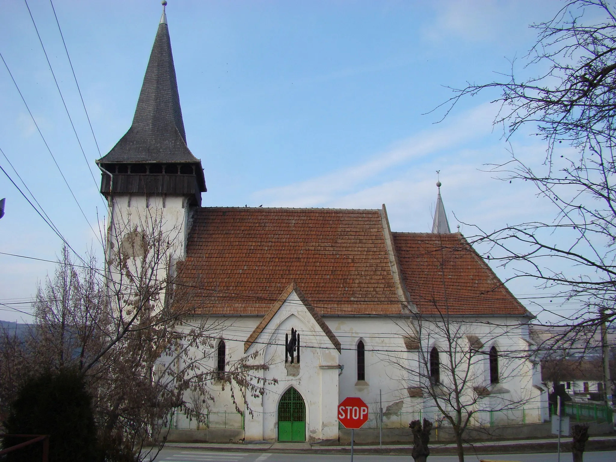 Photo showing: Biserica unitariană din Adămuș, județul Mureș