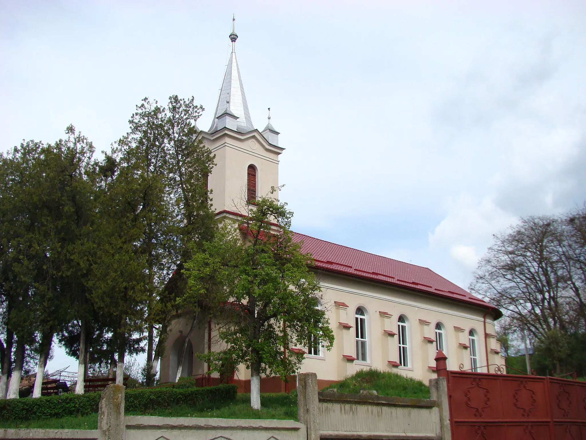 Photo showing: Biserica reformată din satul Cornești, comuna Adămuș, județul Mureș