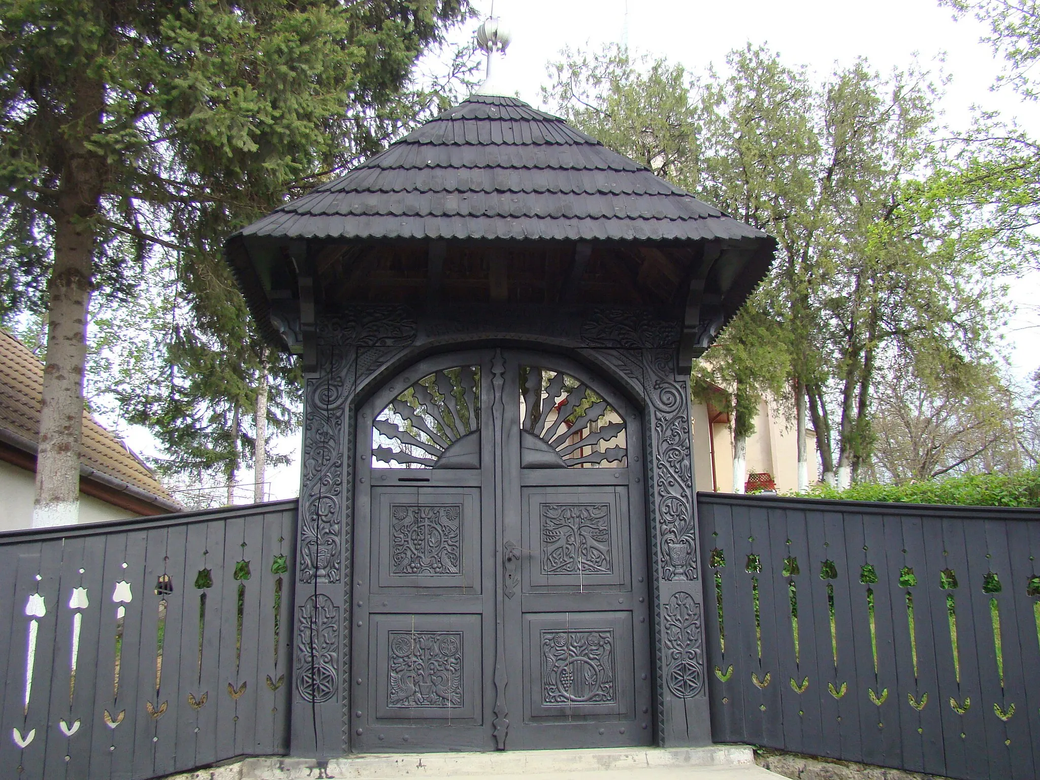Photo showing: Biserica reformată din satul Cornești, comuna Adămuș, județul Mureș