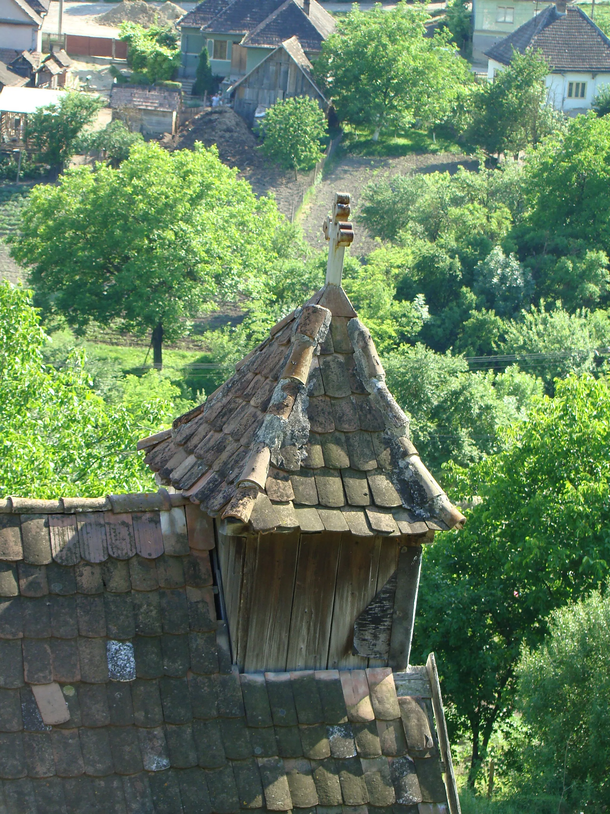 Photo showing: Biserica de lemn din Dâmbău