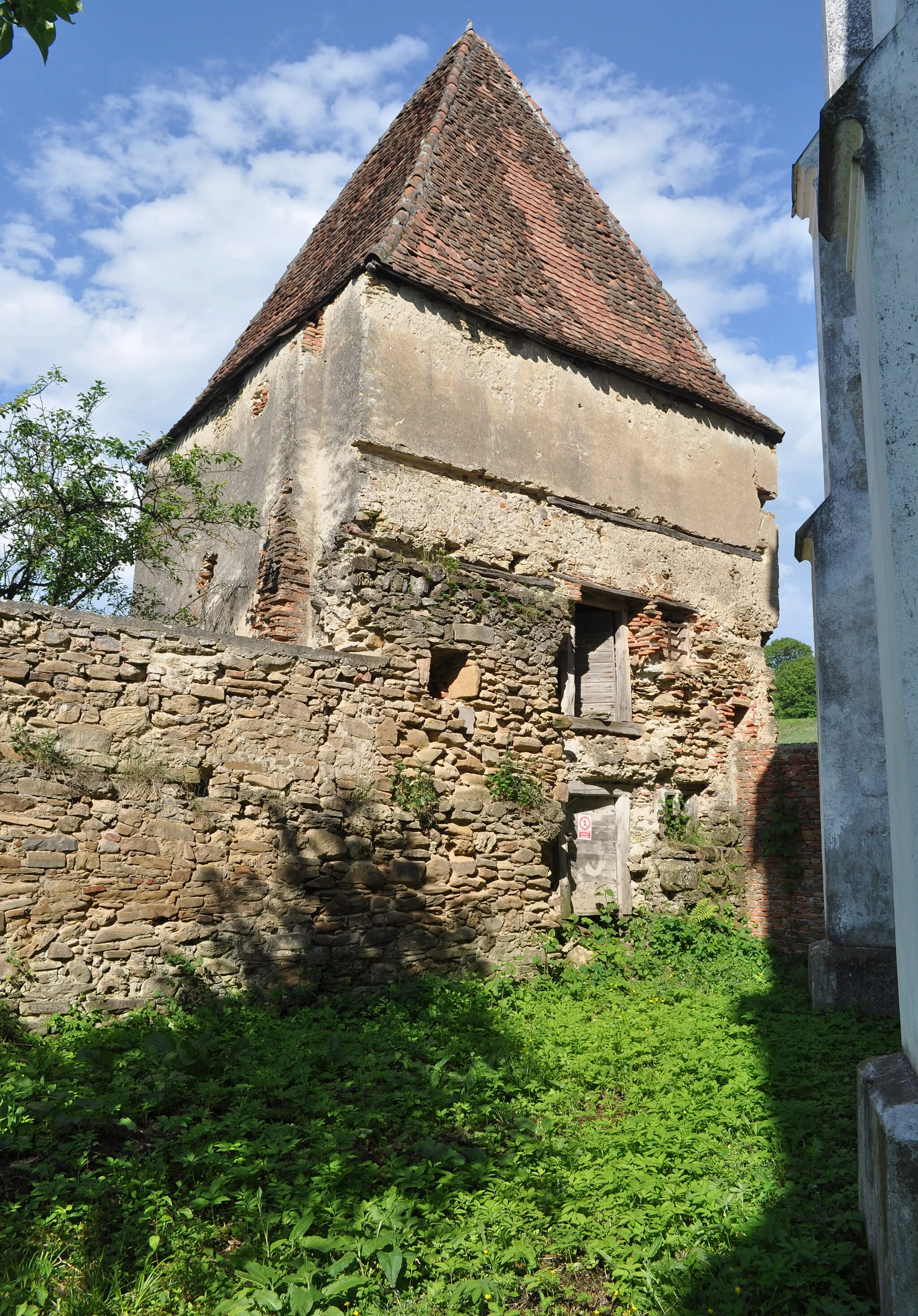 Photo showing: Biserica evanghelică, sat Senereuș; comuna Bălăușer