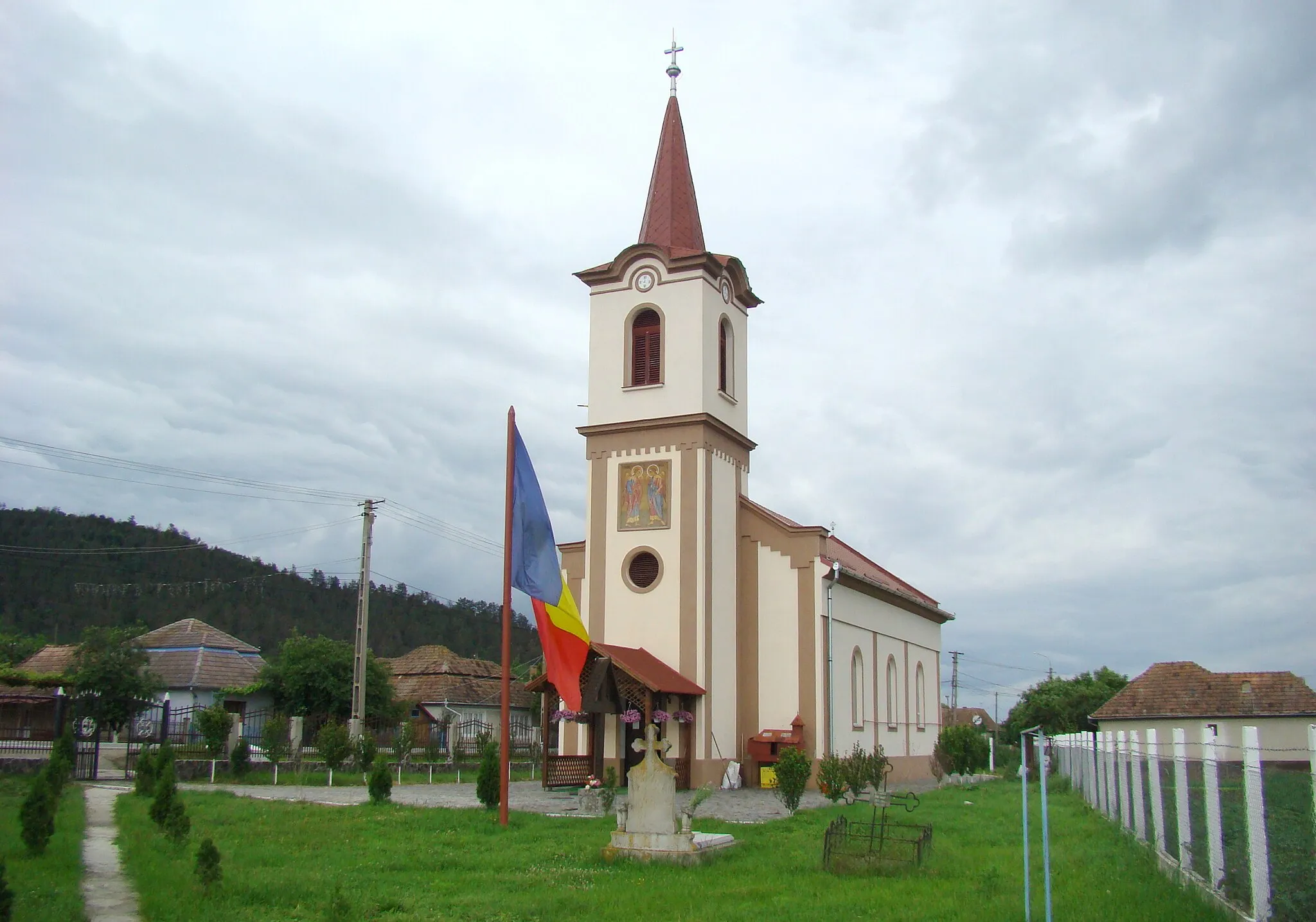 Photo showing: Orthodox church in Hădăreni, Mureş county, Romania