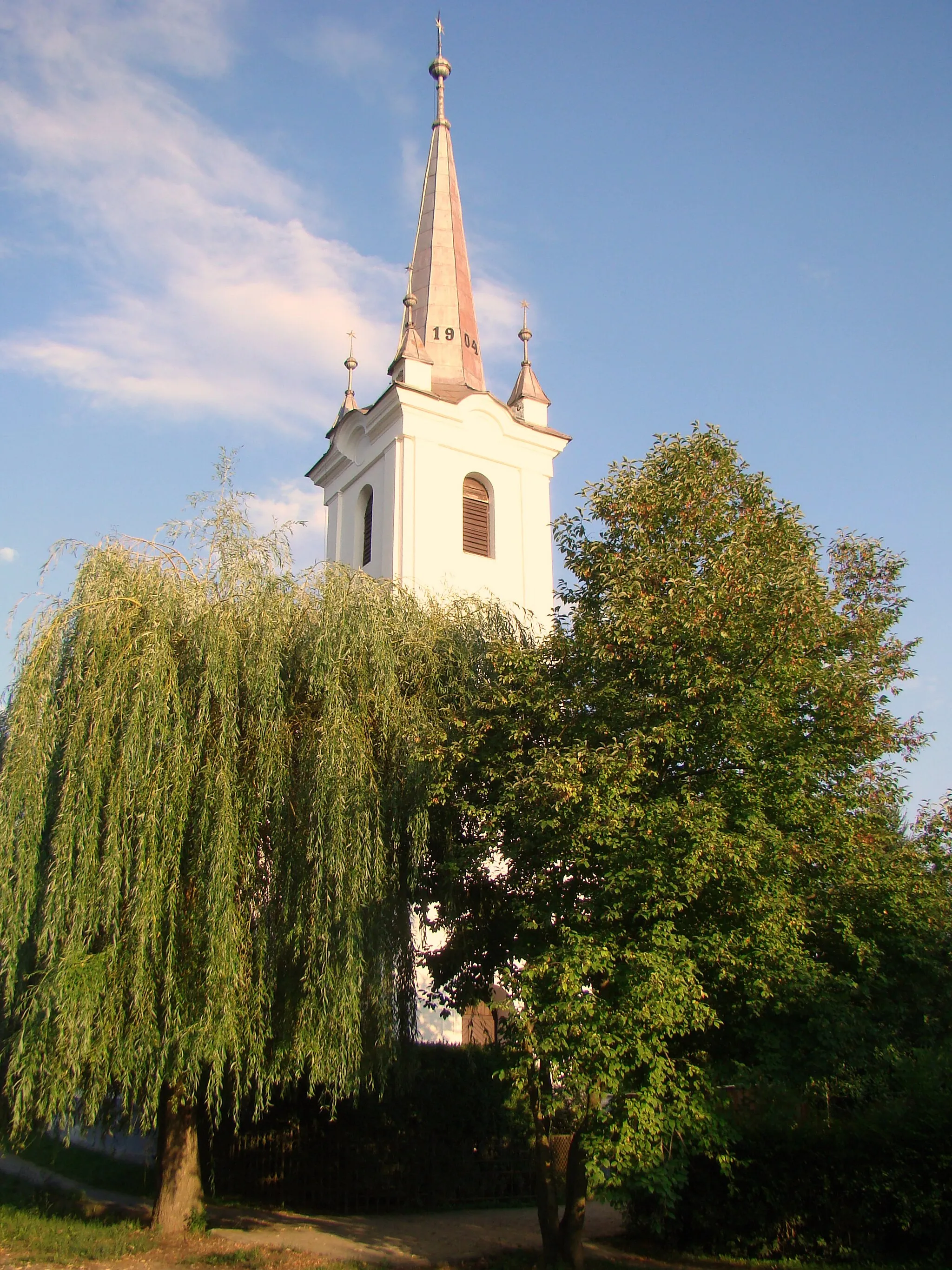Photo showing: Reformed church in Budiu Mic, Mureș County, Romania