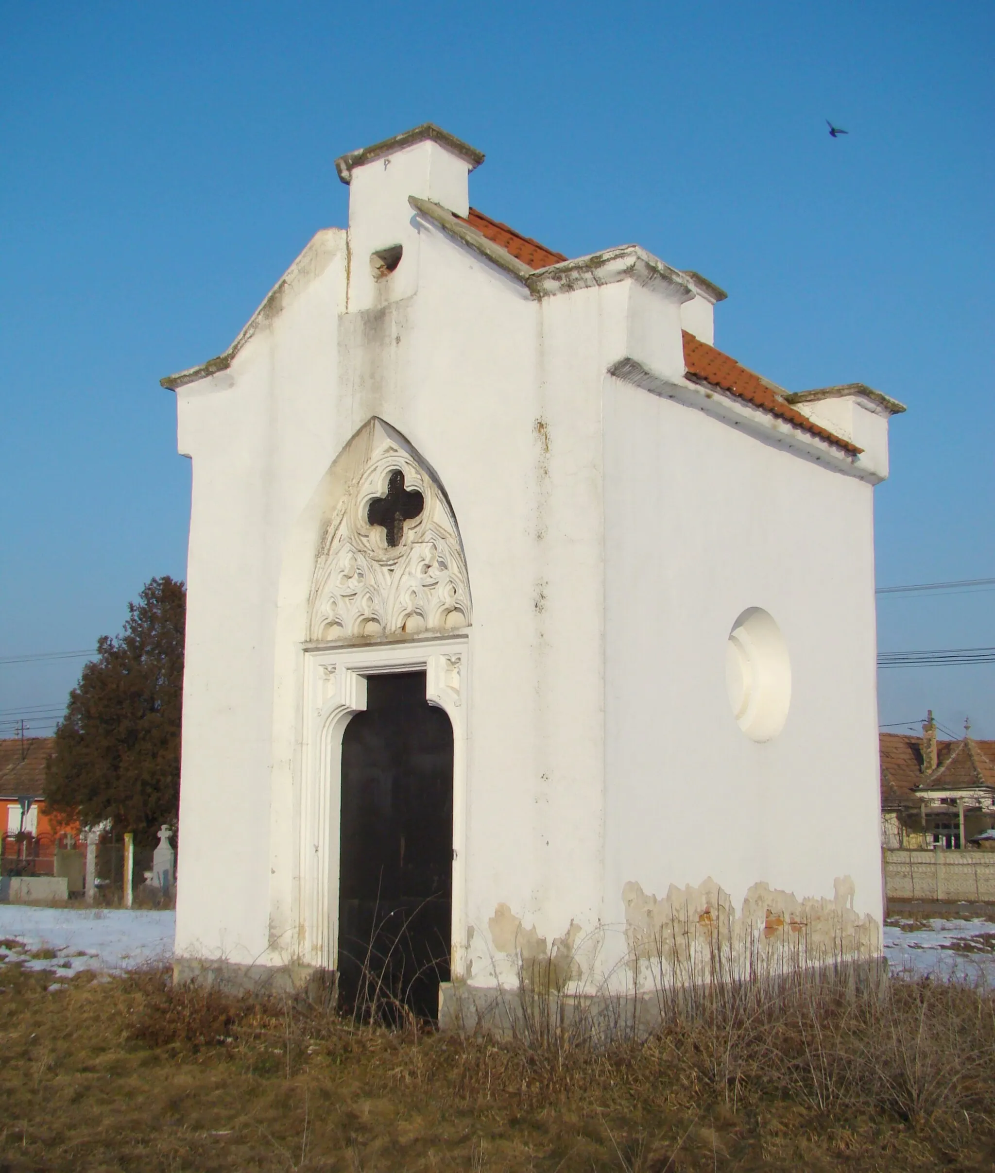 Photo showing: Cripta Degenfeld, sat Cuci; comuna Cuci, județul Mureș