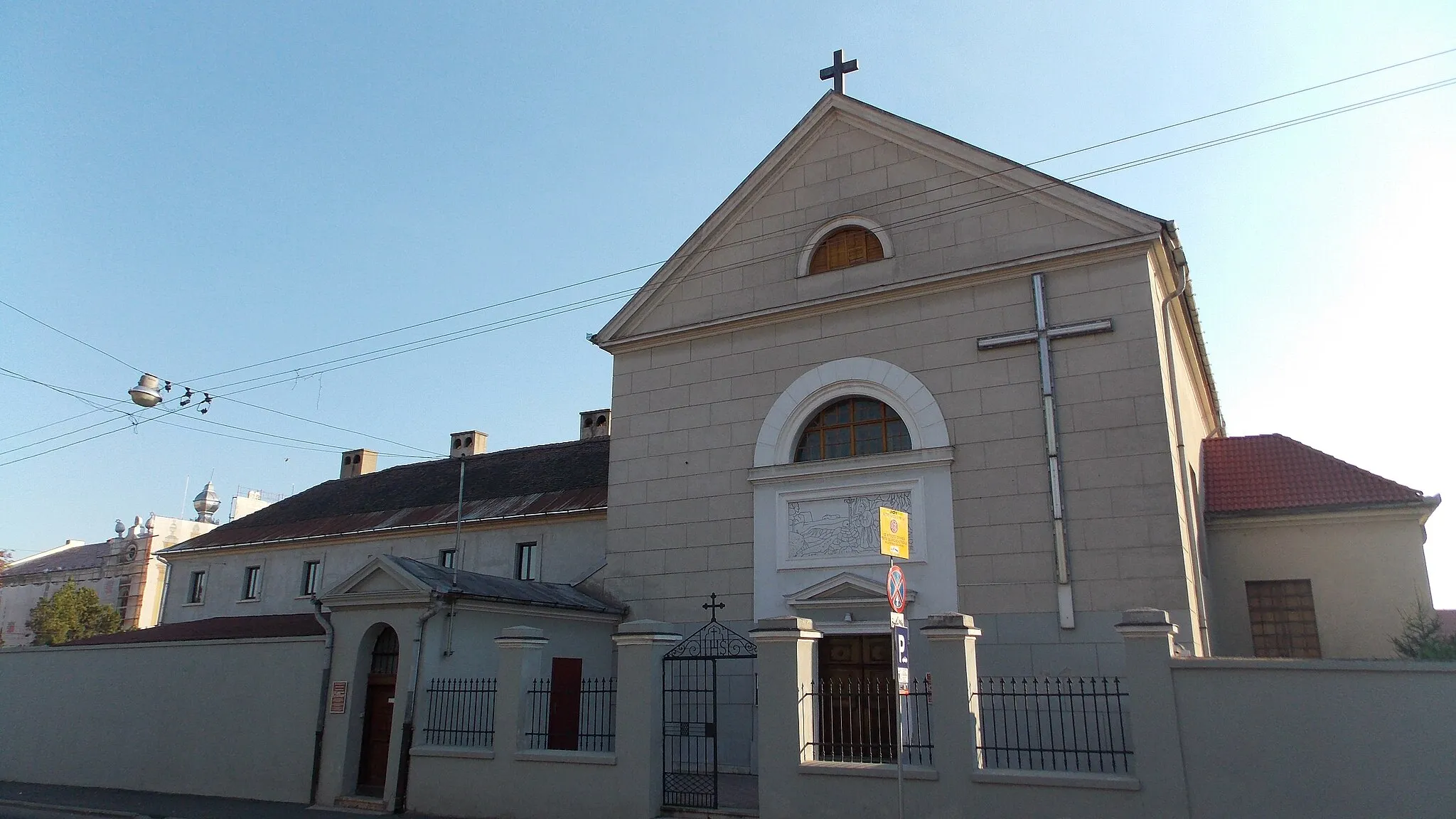 Photo showing: Roman catholic church of the Capucin Monastery - Oradea