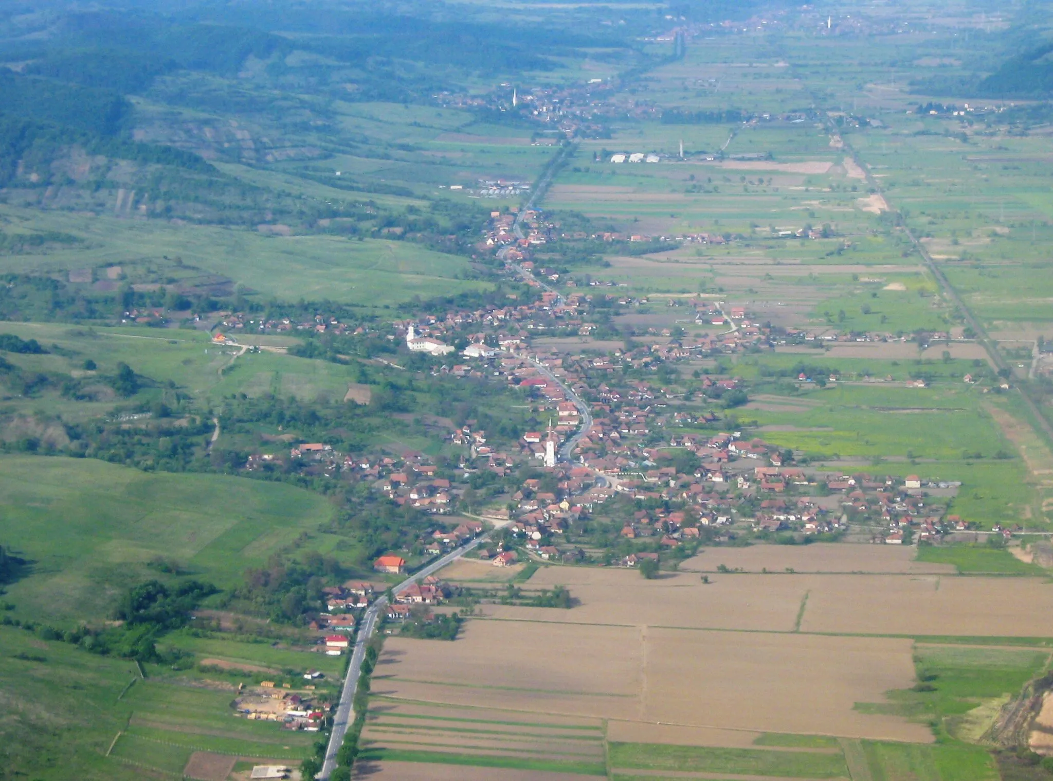 Photo showing: Hármasfalu, village in Székely Land, Romania
