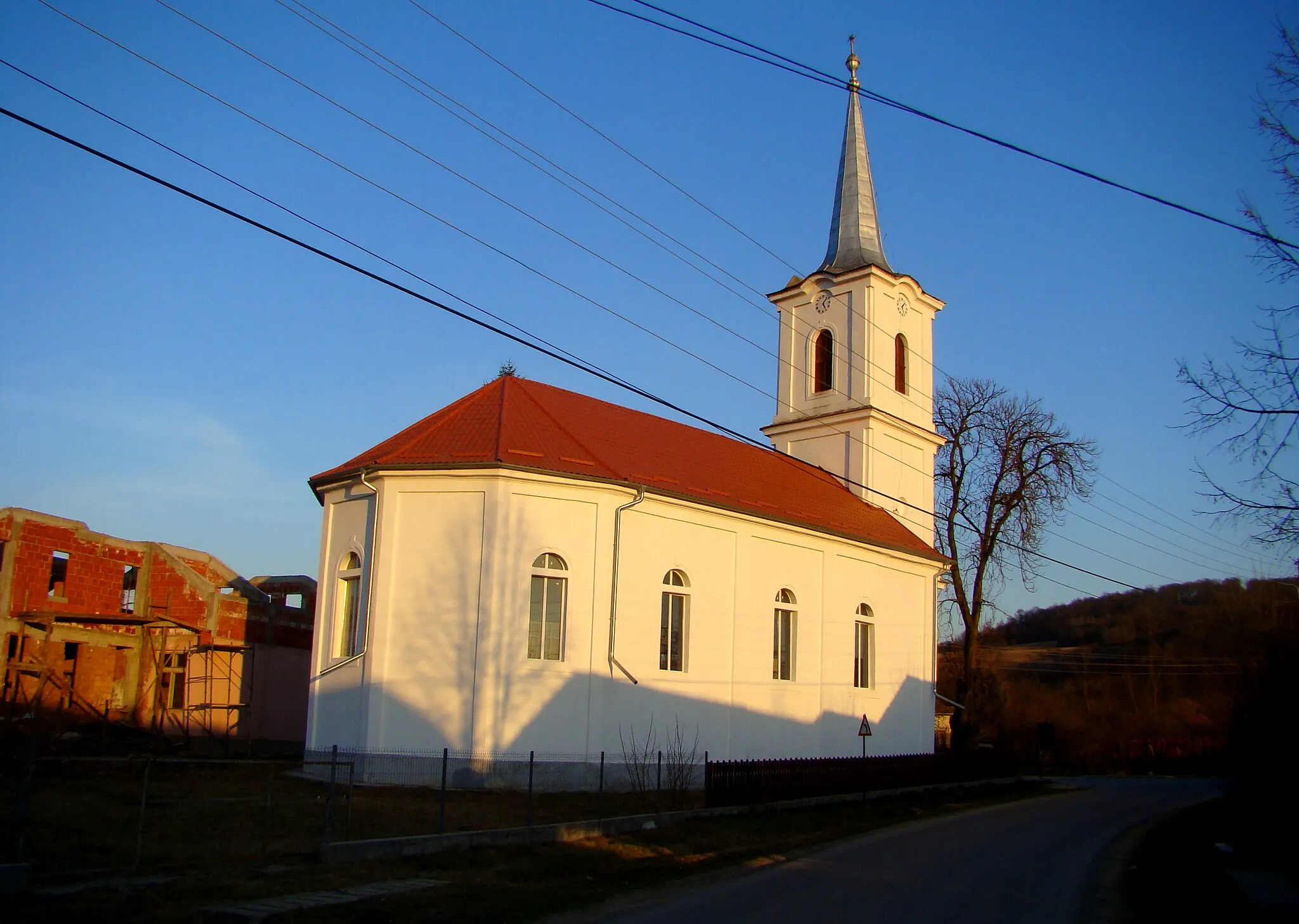 Photo showing: Reformed church in Bereni, Mureș County, Romania