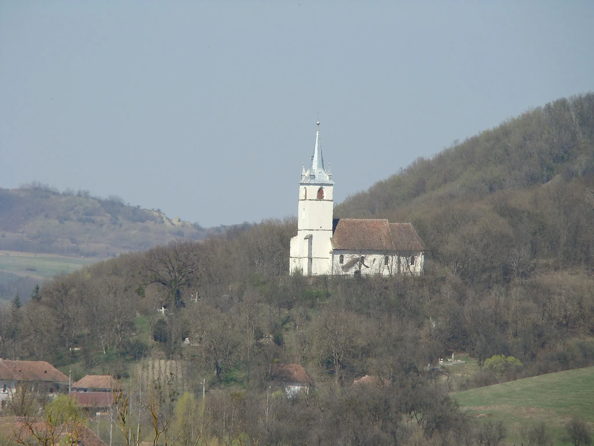 Photo showing: Biserica reformată, sat Bâra; comuna Bereni