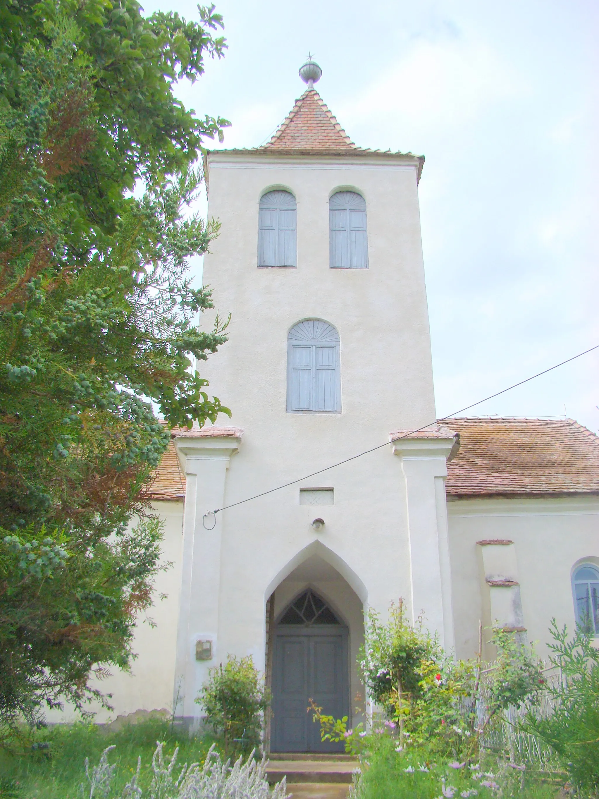 Photo showing: Unitarian church in Hărănglab, Mureș county, Romania
