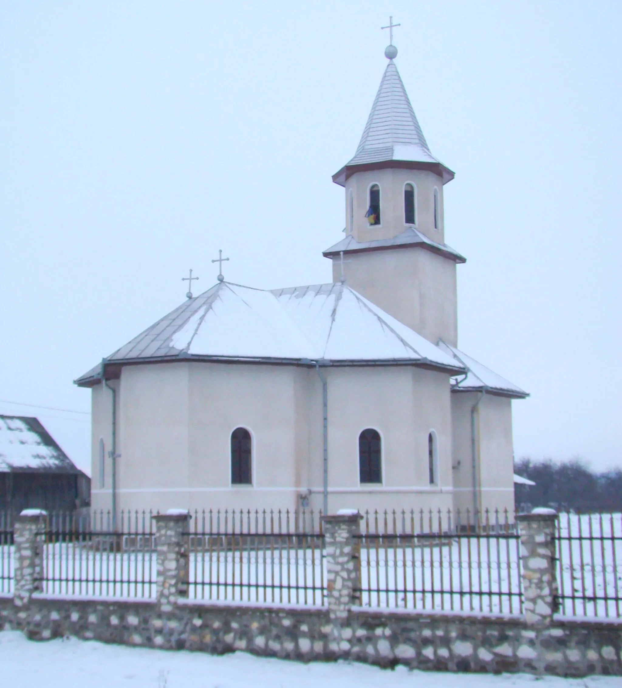 Photo showing: Biserica de zid din Petelea, Mureș