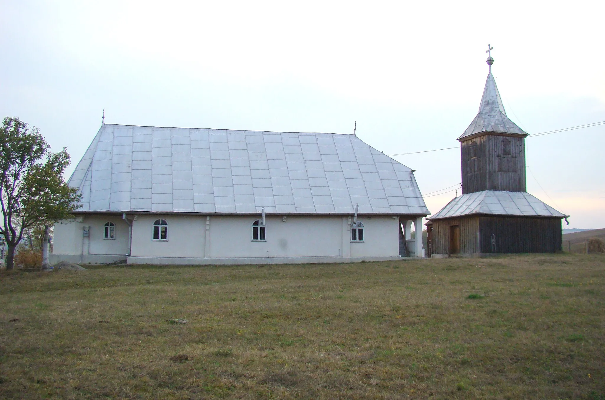 Photo showing: Biserica de lemn din Nima Râciului, județul Mureș