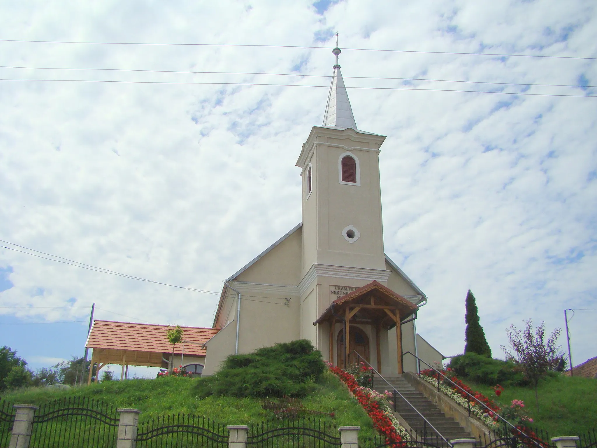 Photo showing: Reformed church in Valea Izvoarelor, Mureș county, Romania