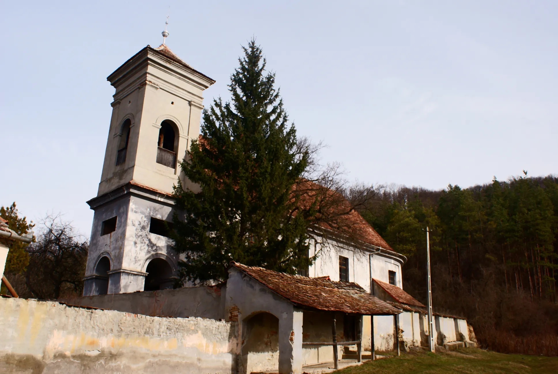Photo showing: Kisszentlászló, evangélikus templom
