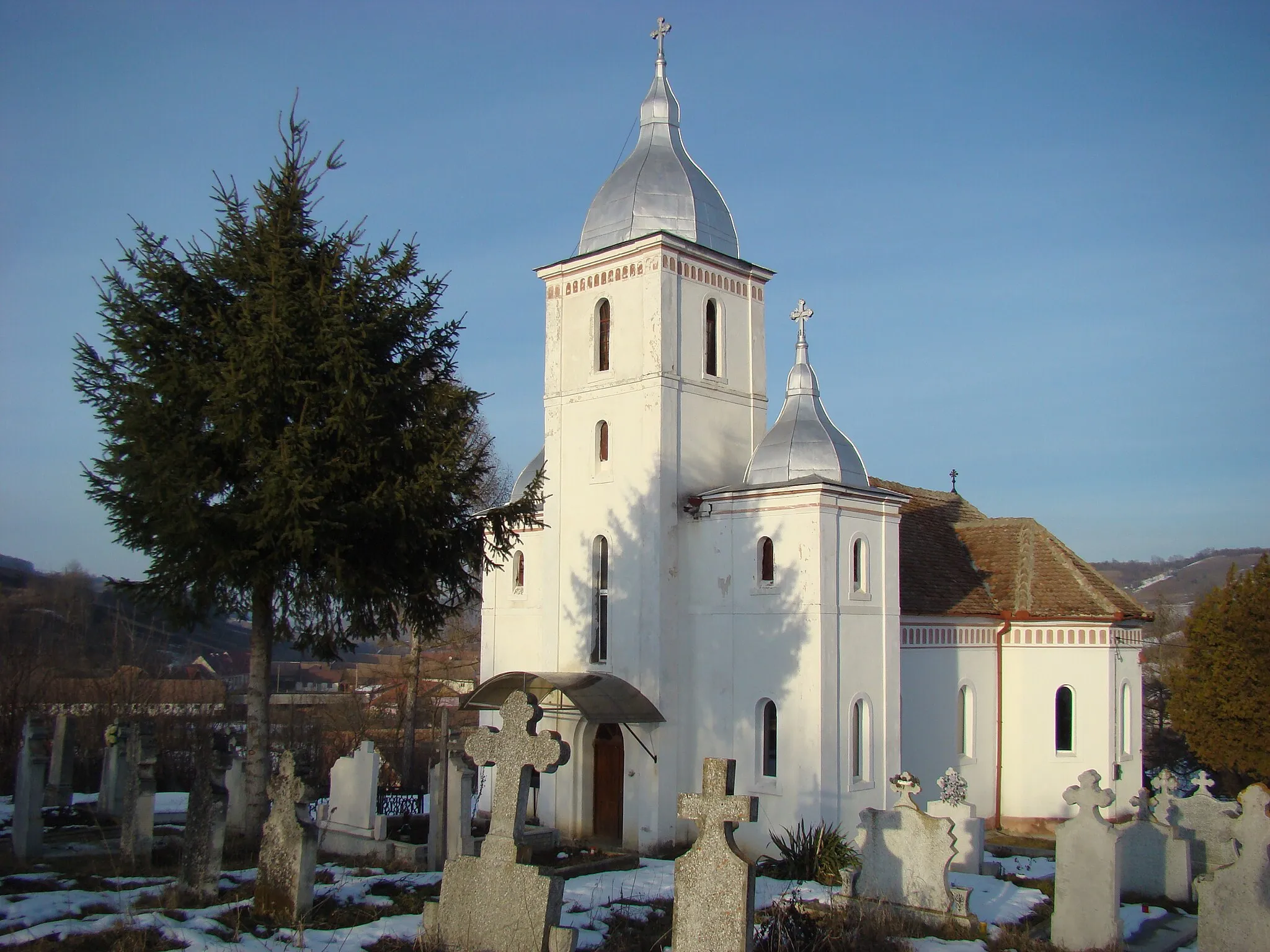 Photo showing: Biserica ortodoxă din Viișoara, județul Mureș