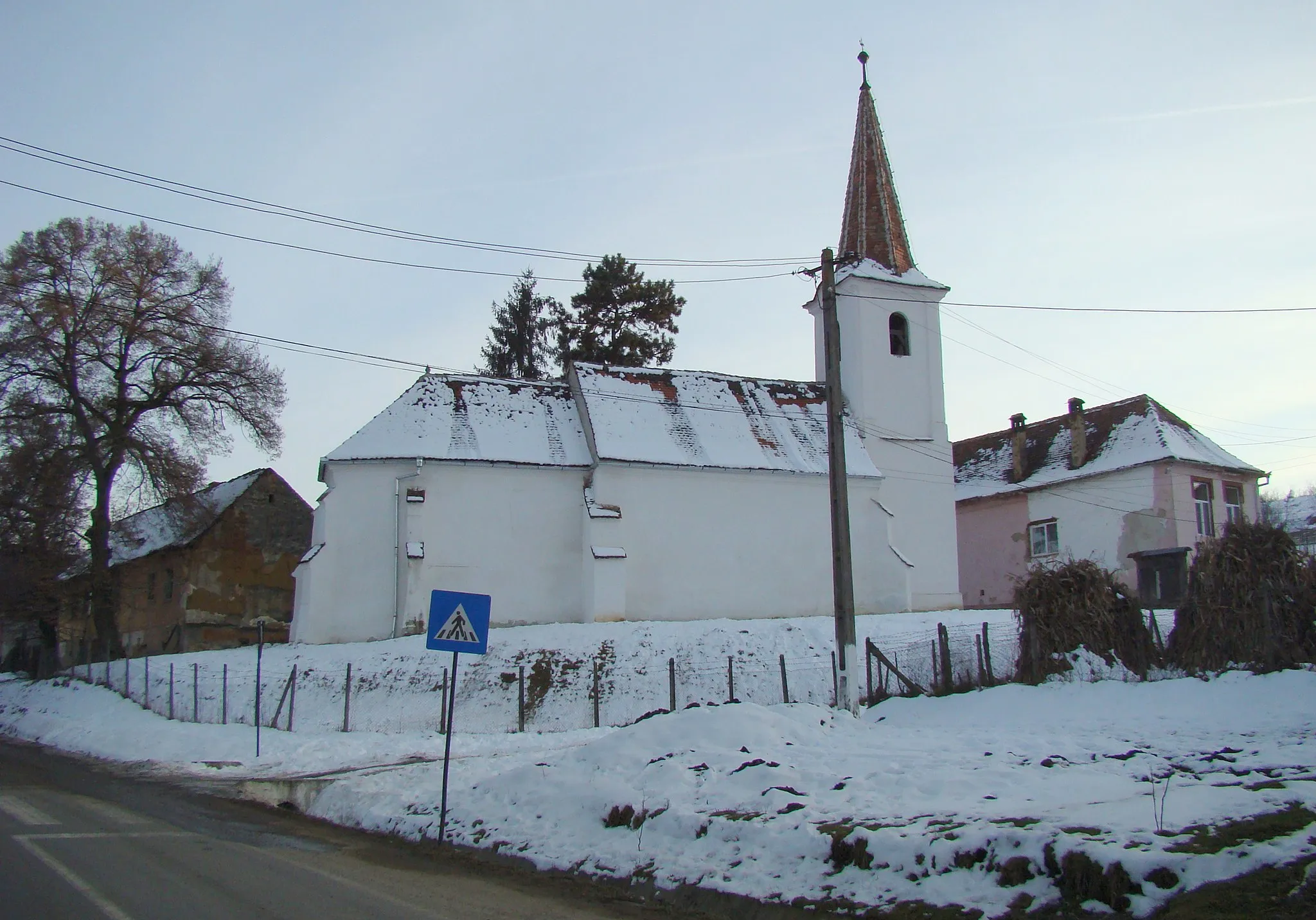 Photo showing: Biserica evanghelică din Viișoara (fostul sat Hundorf)
