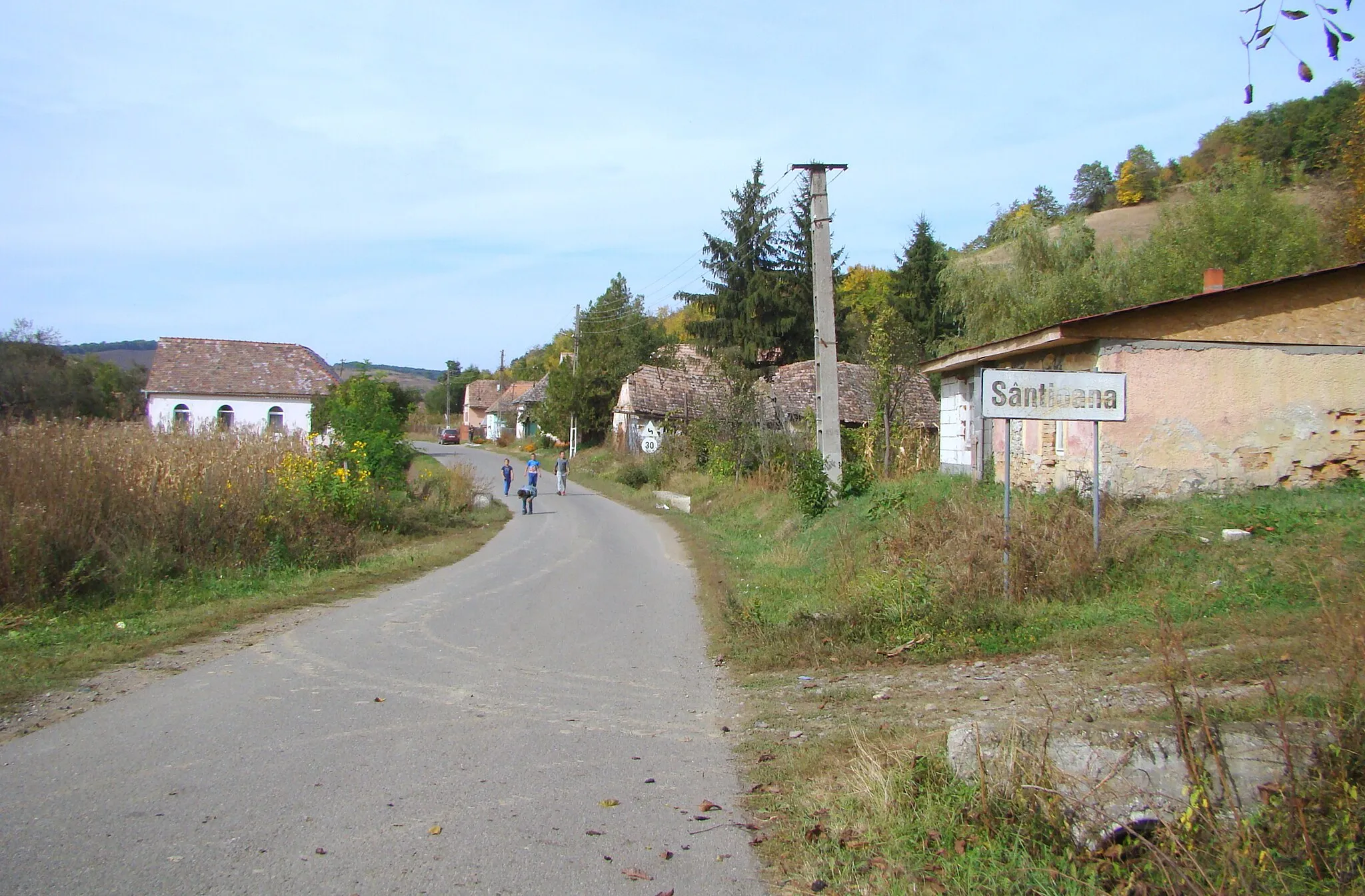 Photo showing: Sântioana, Mureș County, Romania