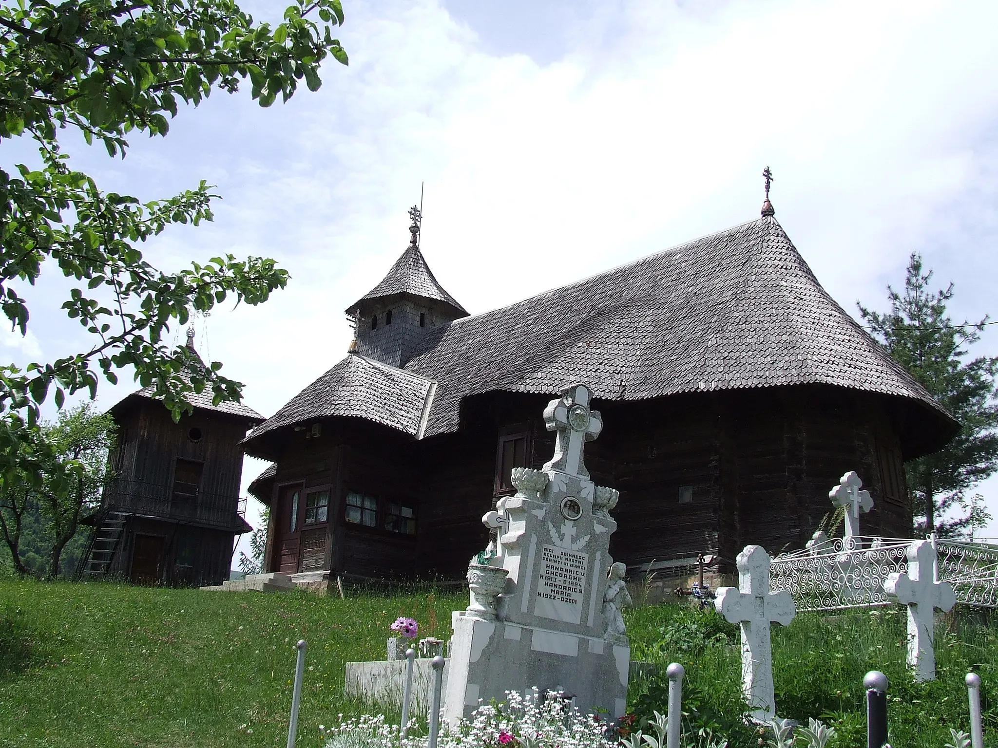 Photo showing: Biserica de lemn din Bicazu Ardelean, județul Neamț.