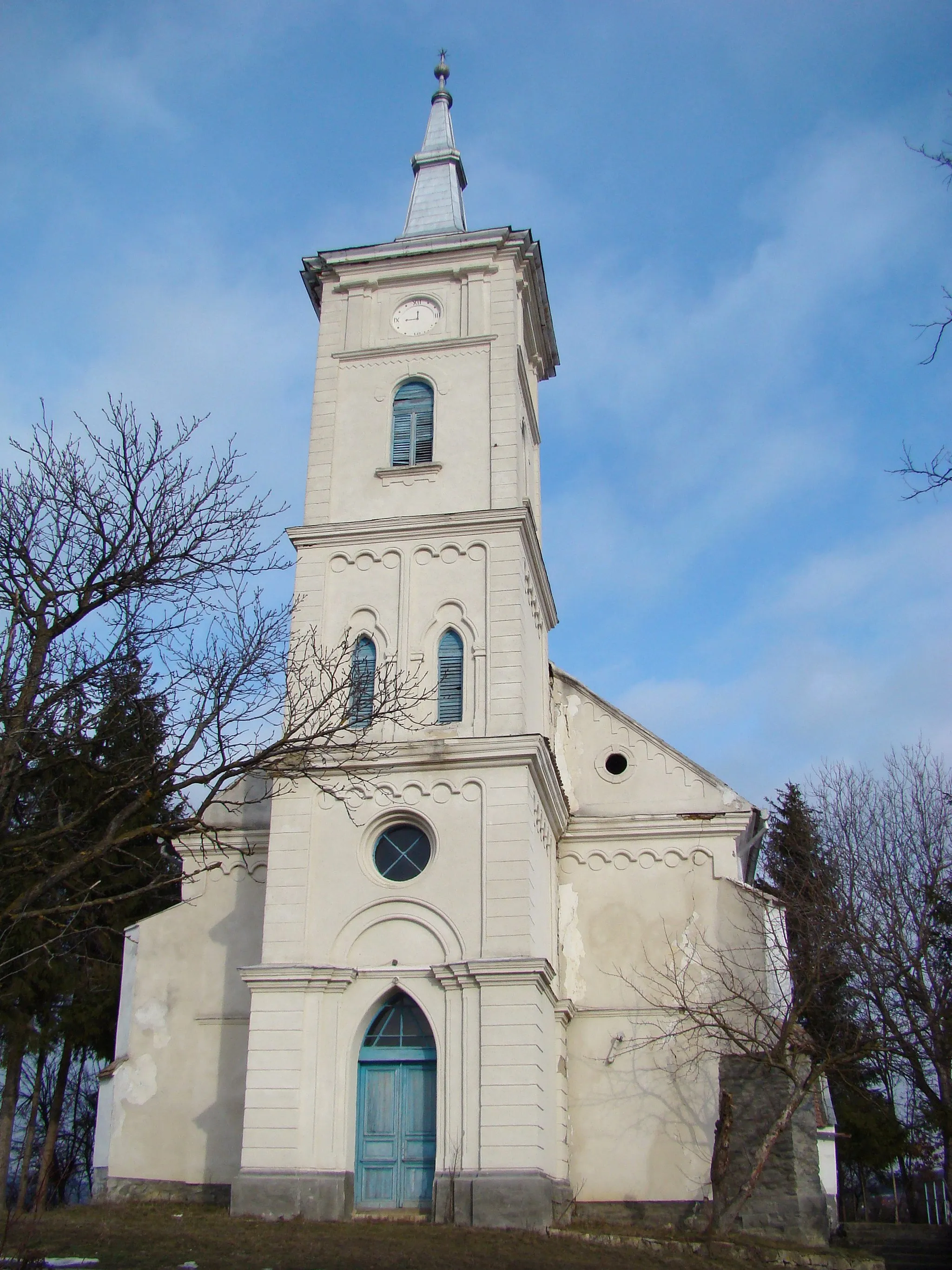 Photo showing: Biserica reformată din Bahnea, județul Mureș