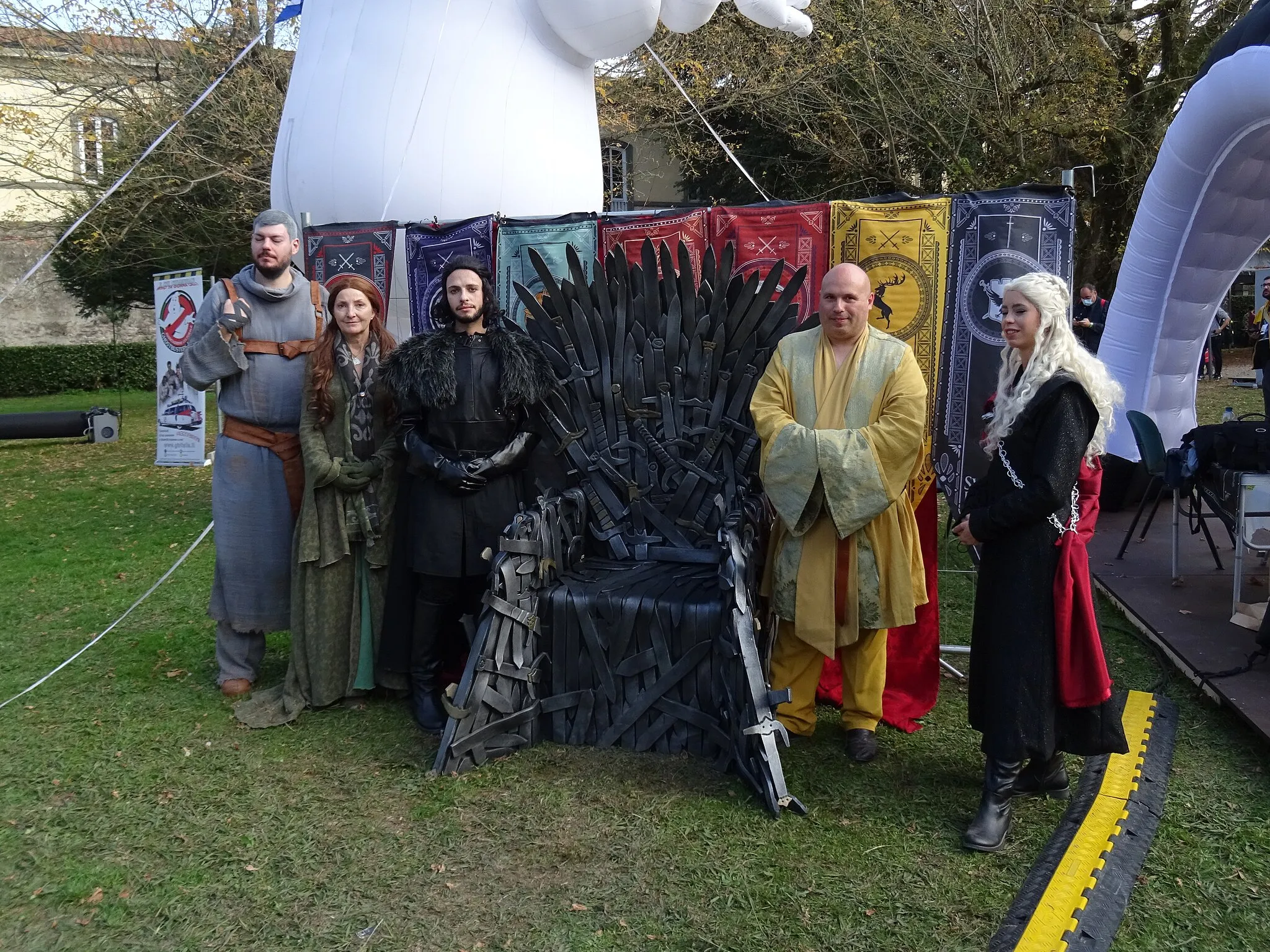Photo showing: Cosplay a Lucca Comics & Games 2021 - Various Game of Thrones characters
